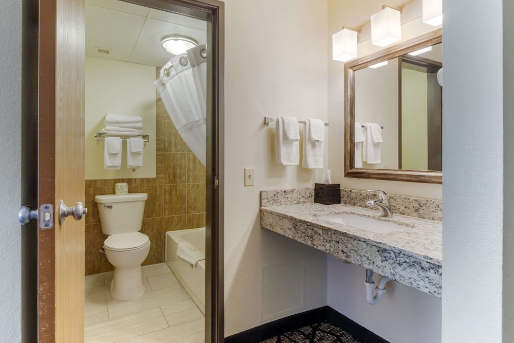 جناح بسرير كينج مع أريكة بحوض جاكوزي، Quality Inn Oshkosh Aviation Park 3/3