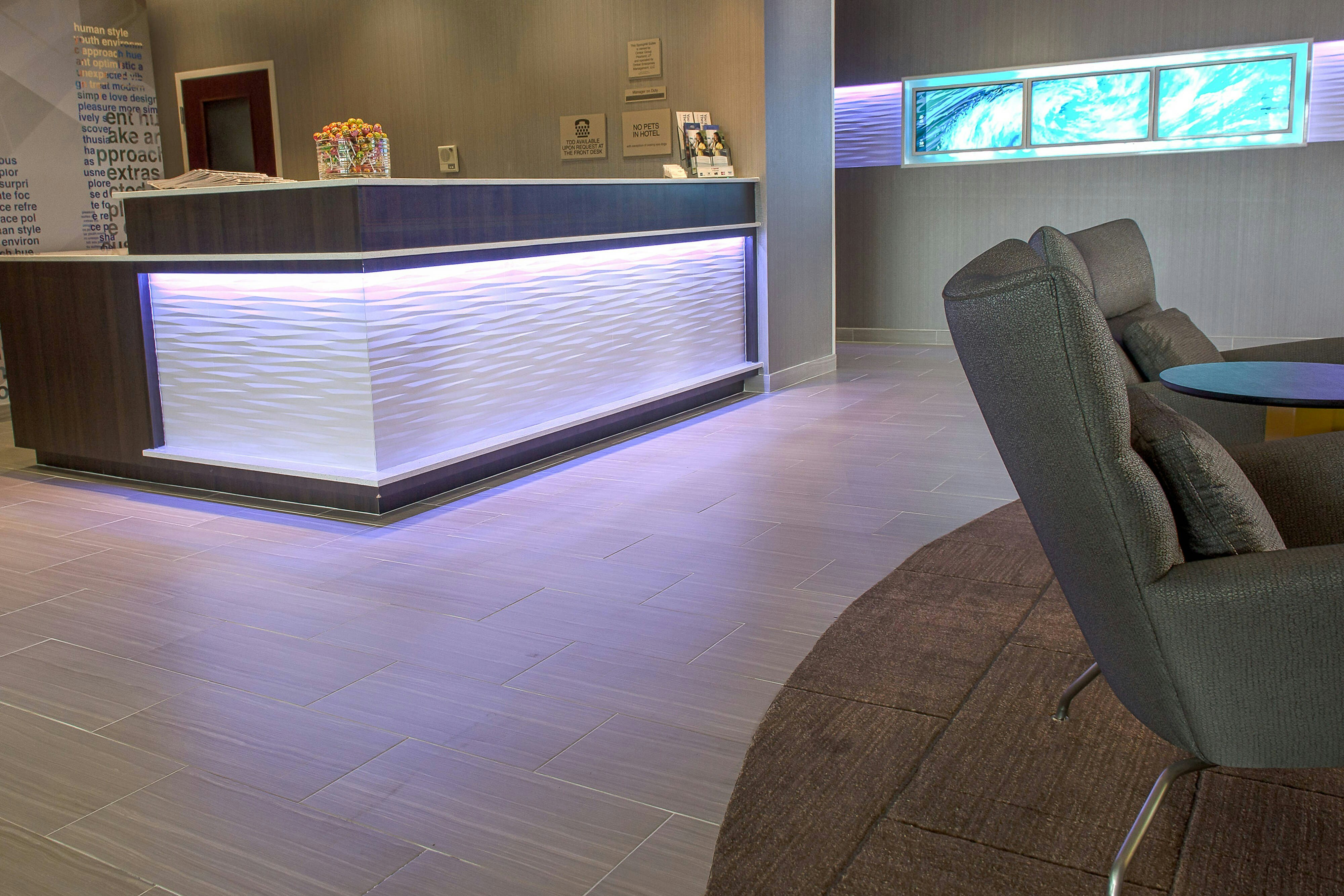 Lobby at Springhill Suites Houston Pearland, PEARLAND - TX