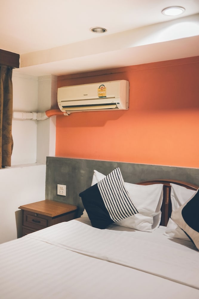 غرفة اقتصادية بسرير مزدوج بإطلالة على المدينة، Atlas Bangkok Hotel 5/7