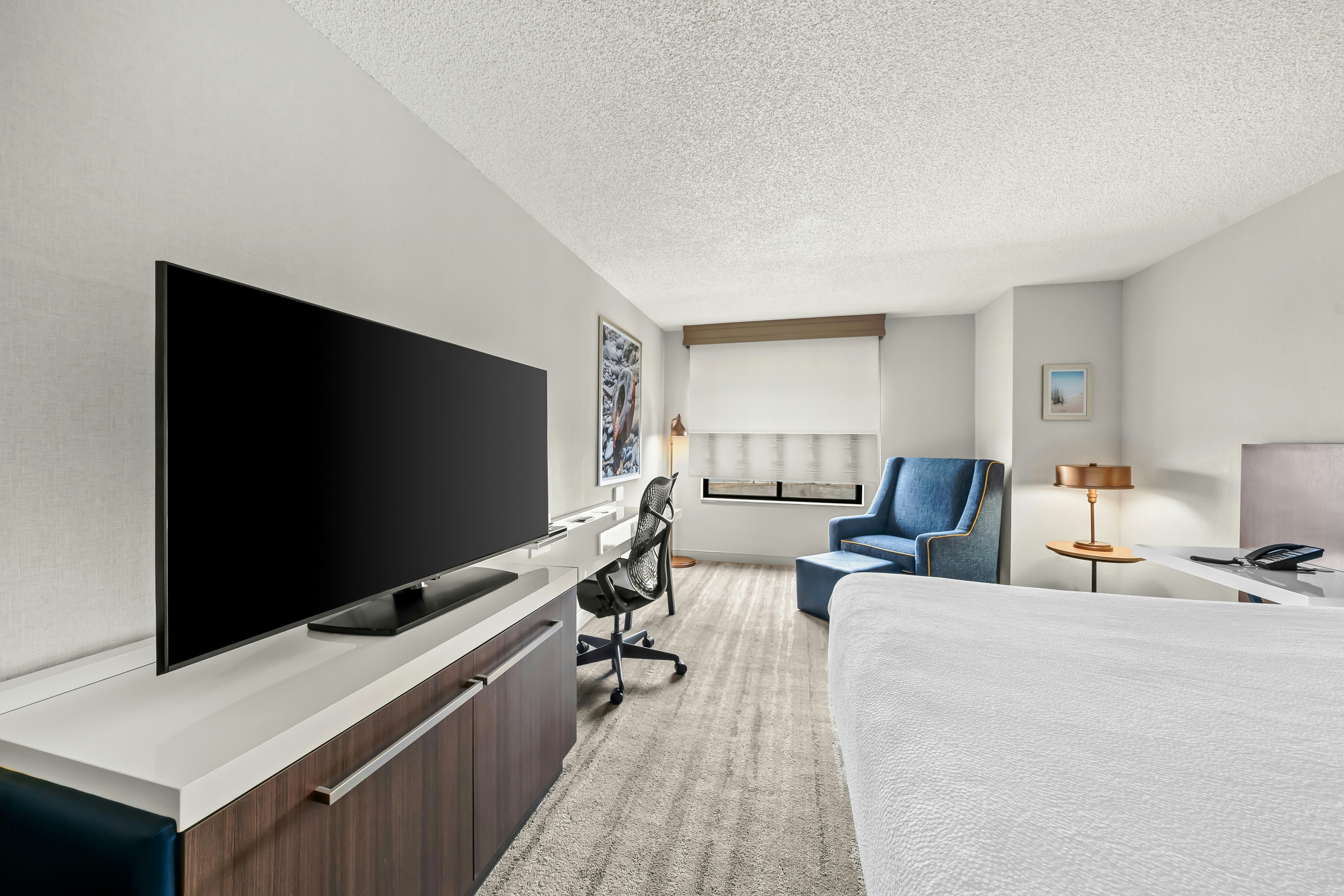 غرفة بسرير كينج، Hilton Garden Inn Plymouth, MA 2/3