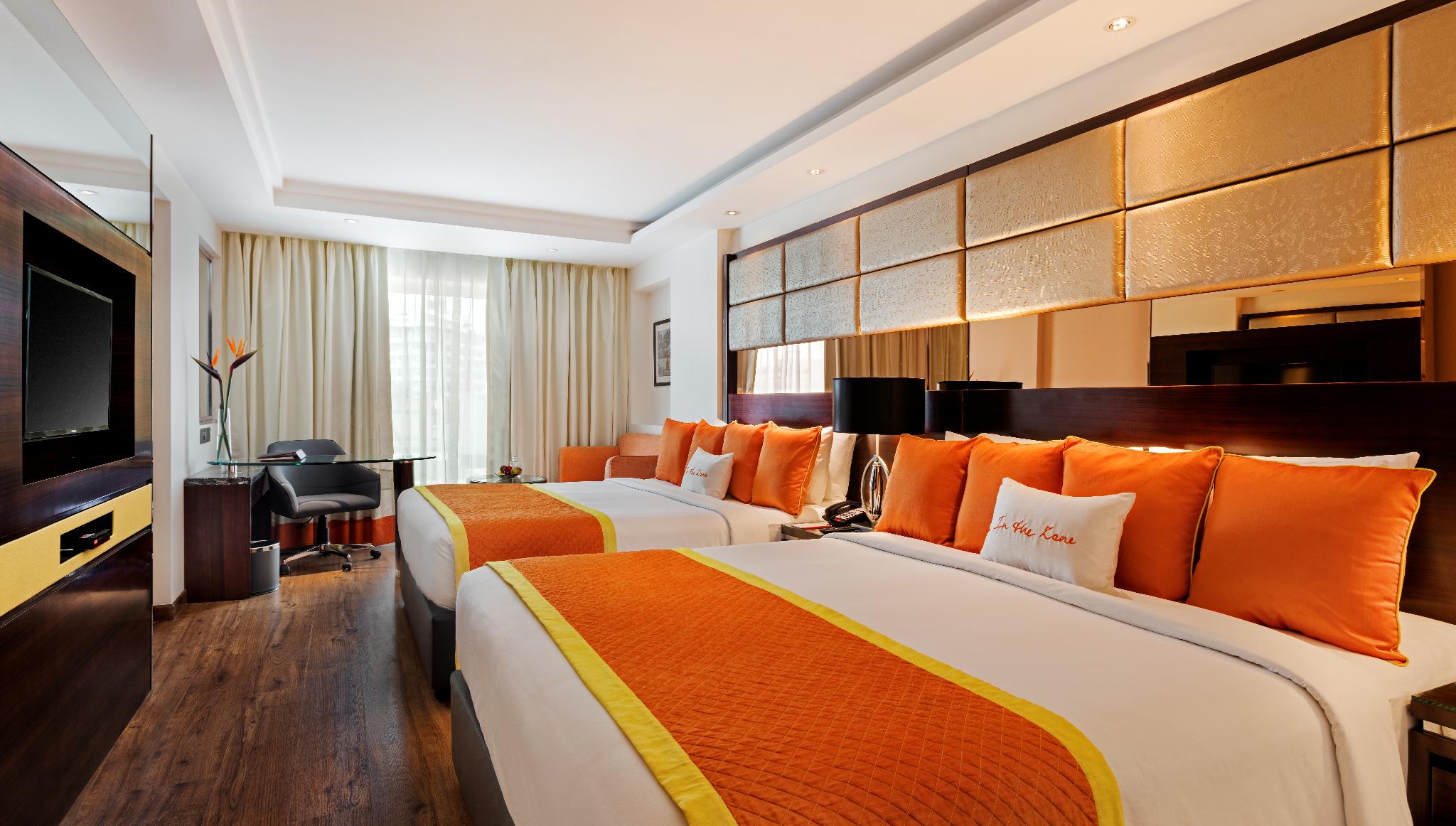 Room, Quadruple, Double Bed, Zone