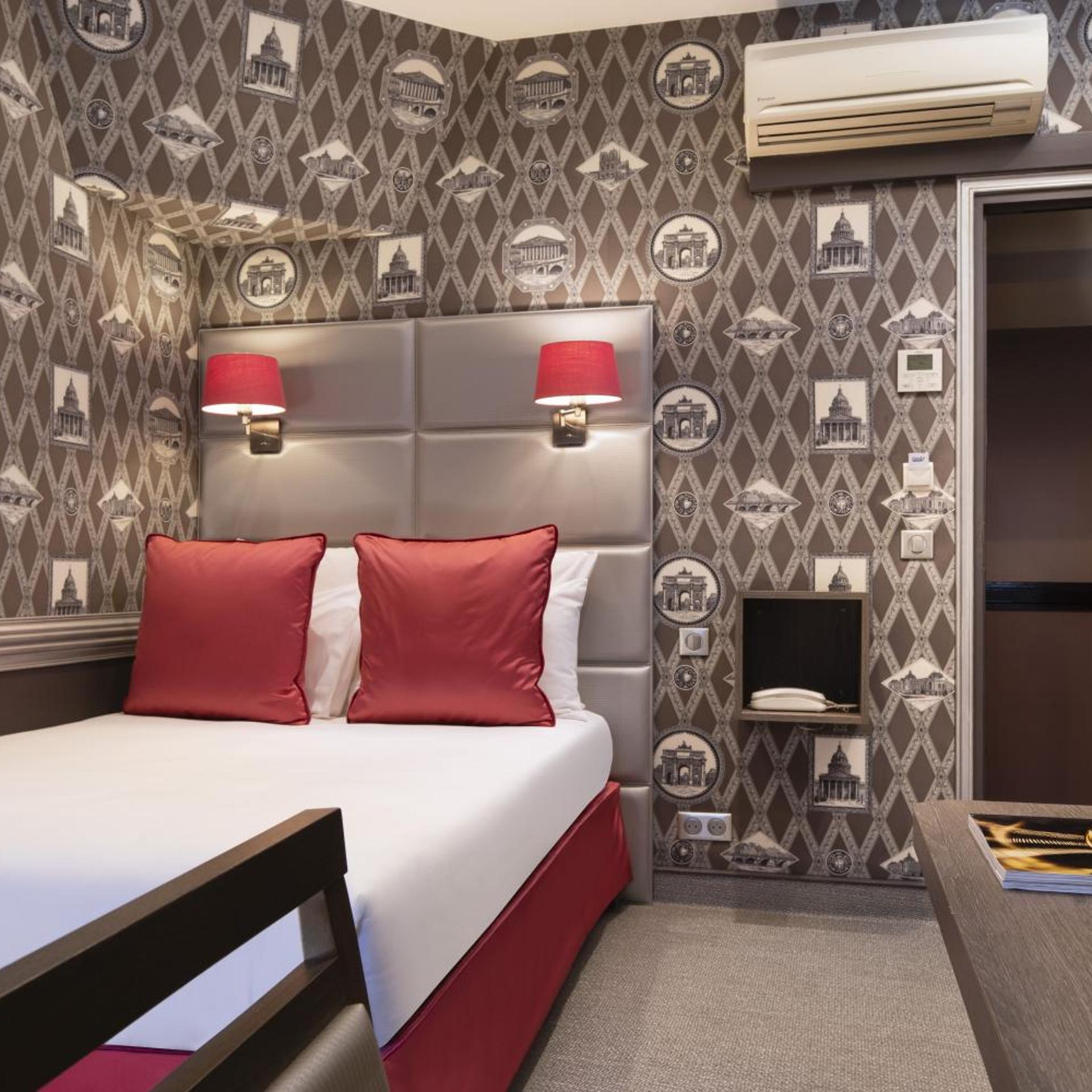 غرفة صغيرة بسرير مزدوج، Elysees Hotel 3/4