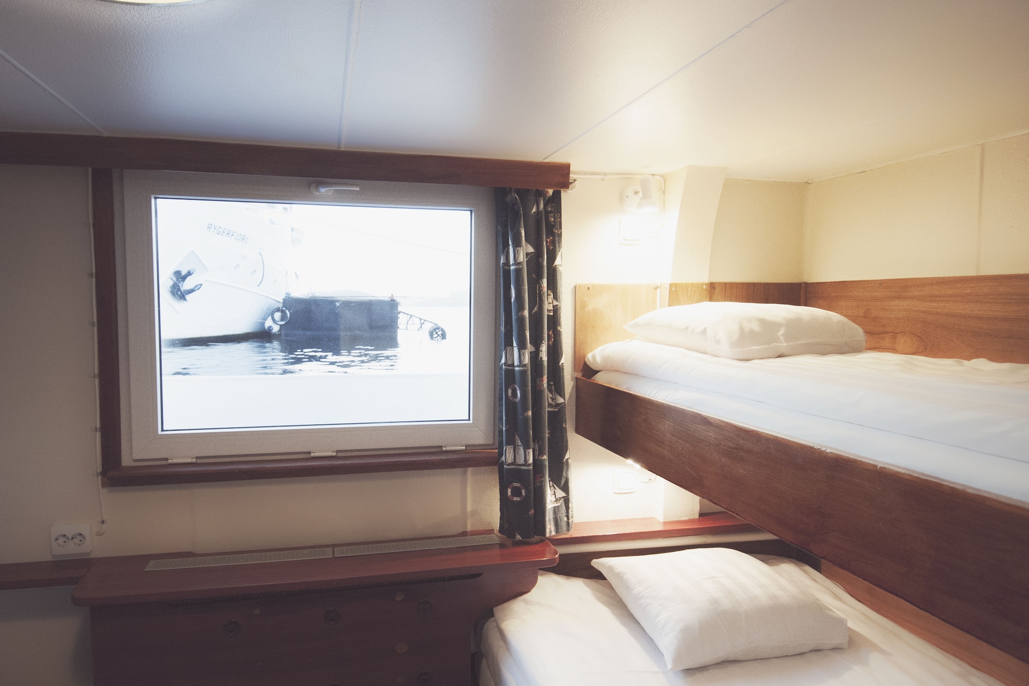 Boat, Economy, Cabin, Bunk Bed, Sea View, Shared Bathroom