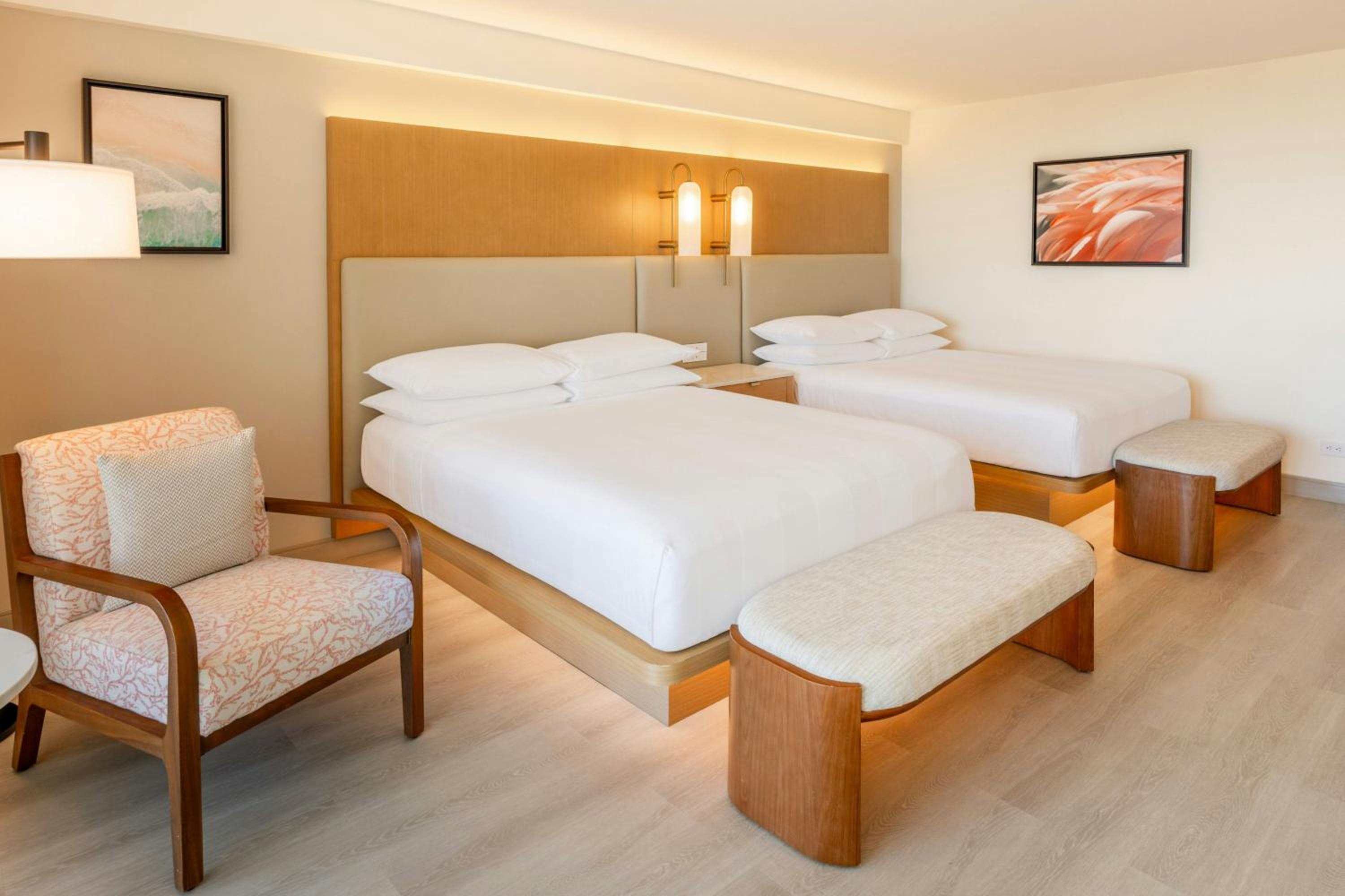 Premium, 2 Queen Beds, Ocean View