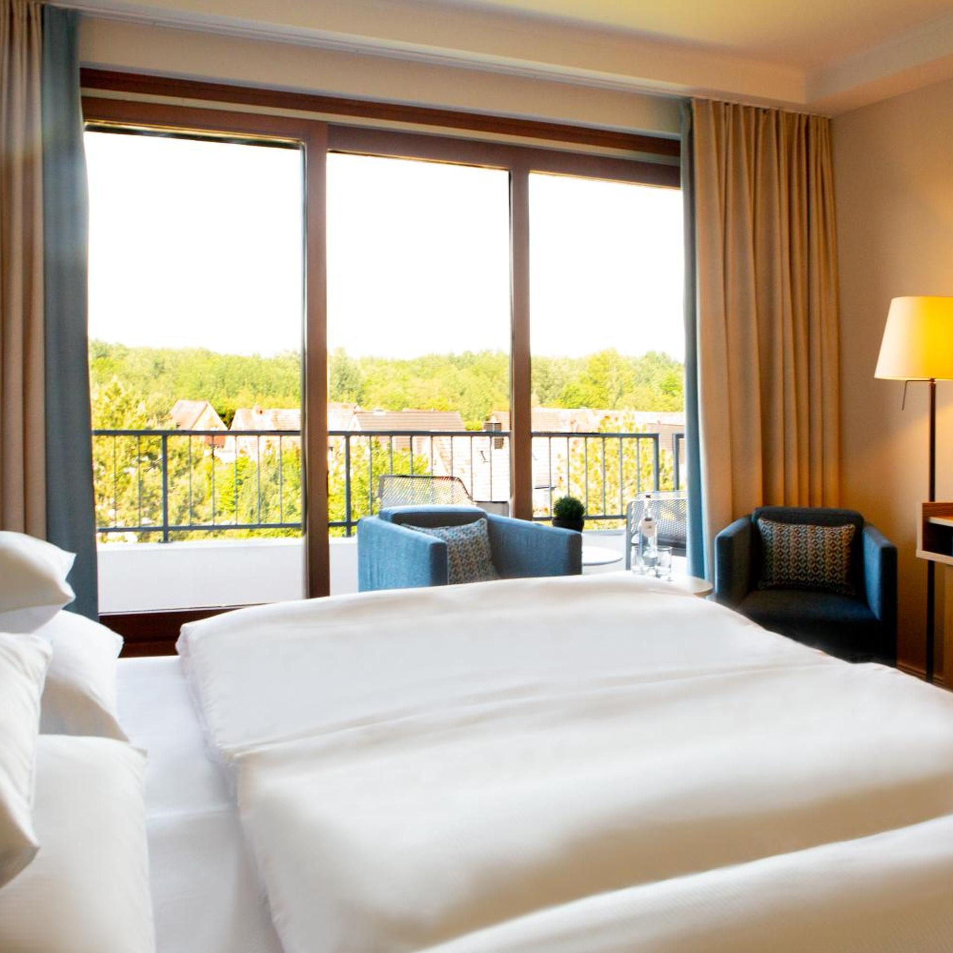 Room, Double Bed, Land View