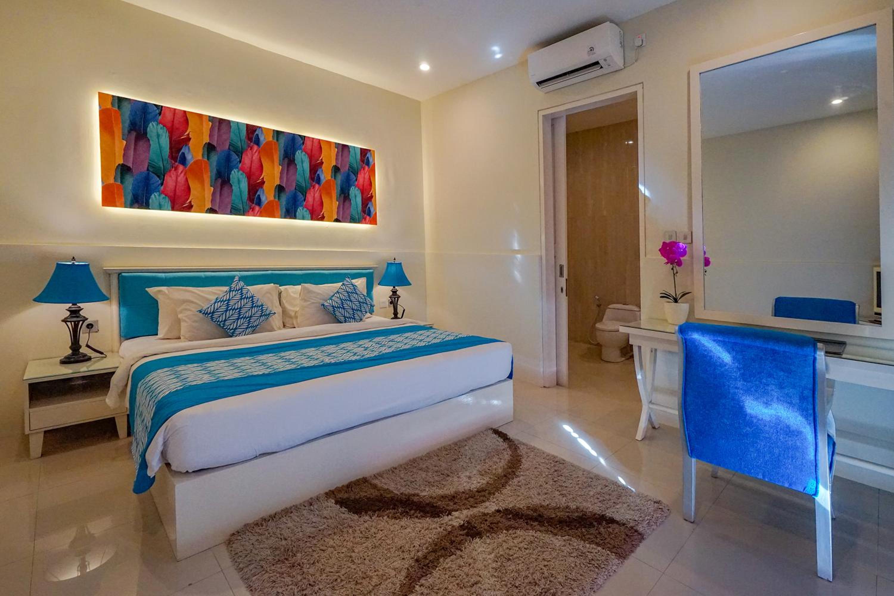 فيلا ديلوكس بـ3 غرف نوم بمسبح خاص، Awila Villas Kuta 9/10