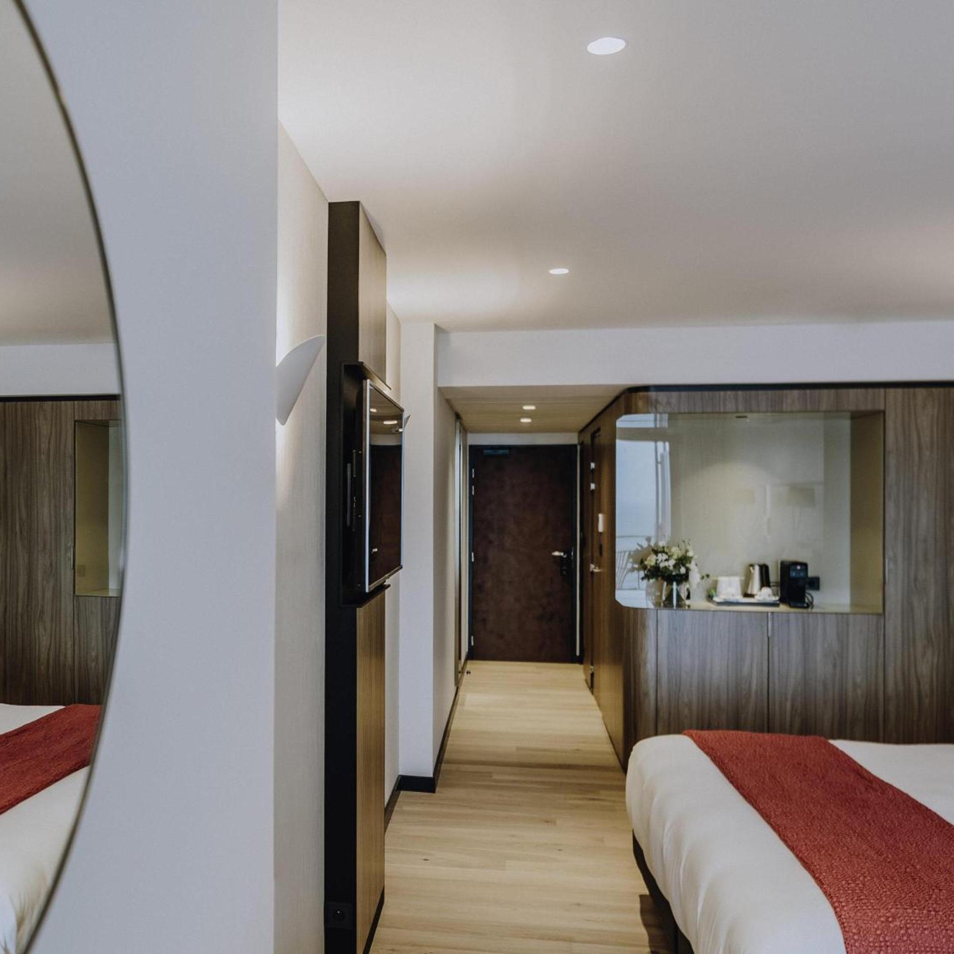 Deluxe, Double or Twin Bed, Sea Front, Balcony