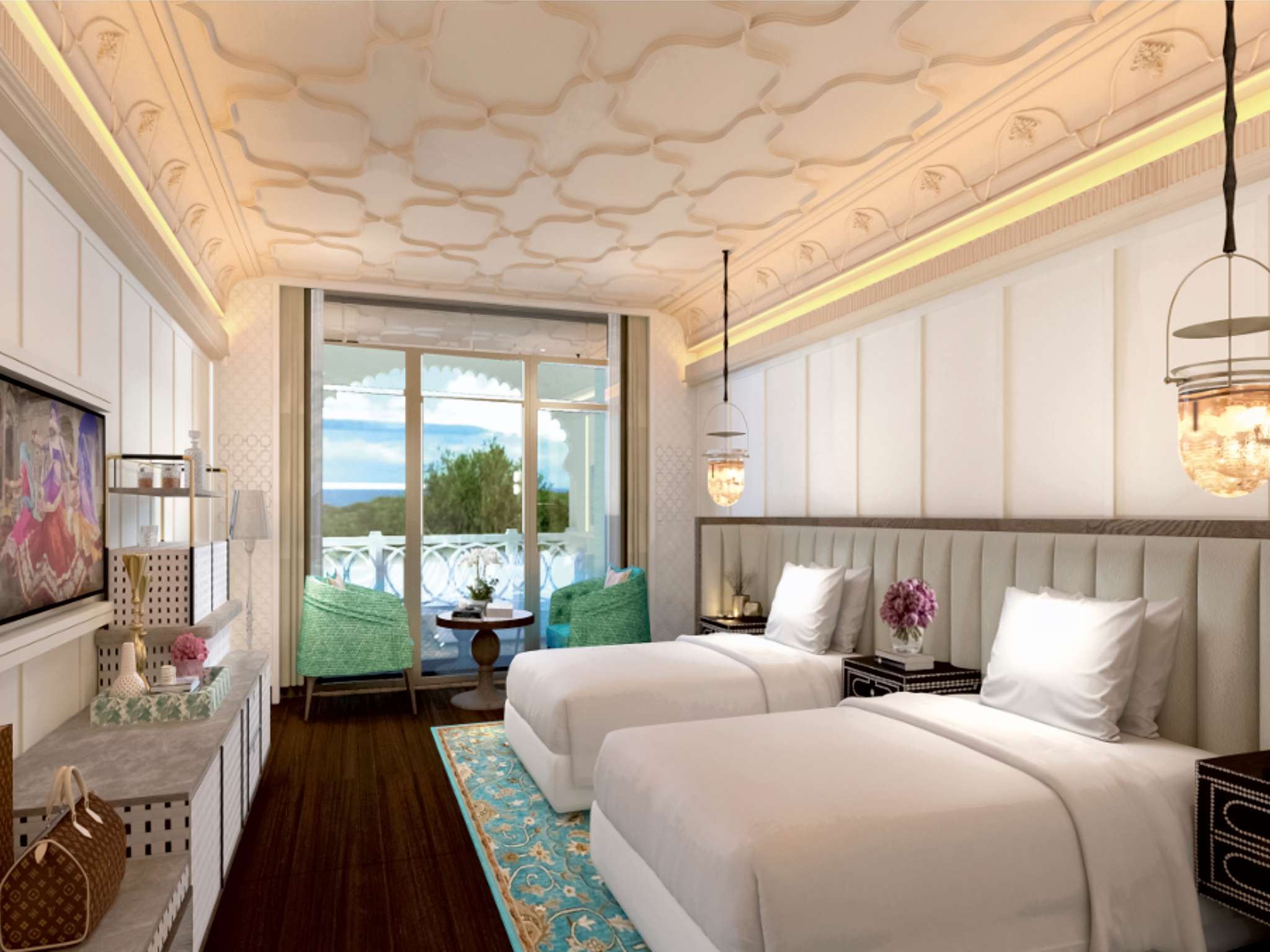 Fairmont, Twin Beds, Plunge Pool
