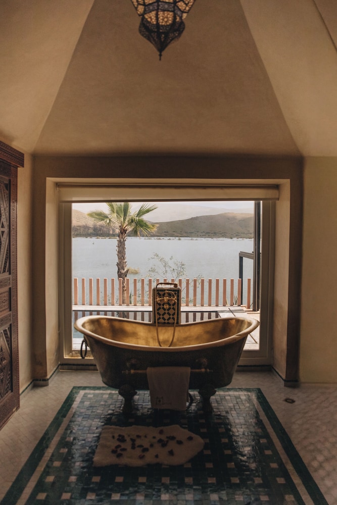 Lobby at Kalyptus Luxury Camp, Lalla Takarkoust