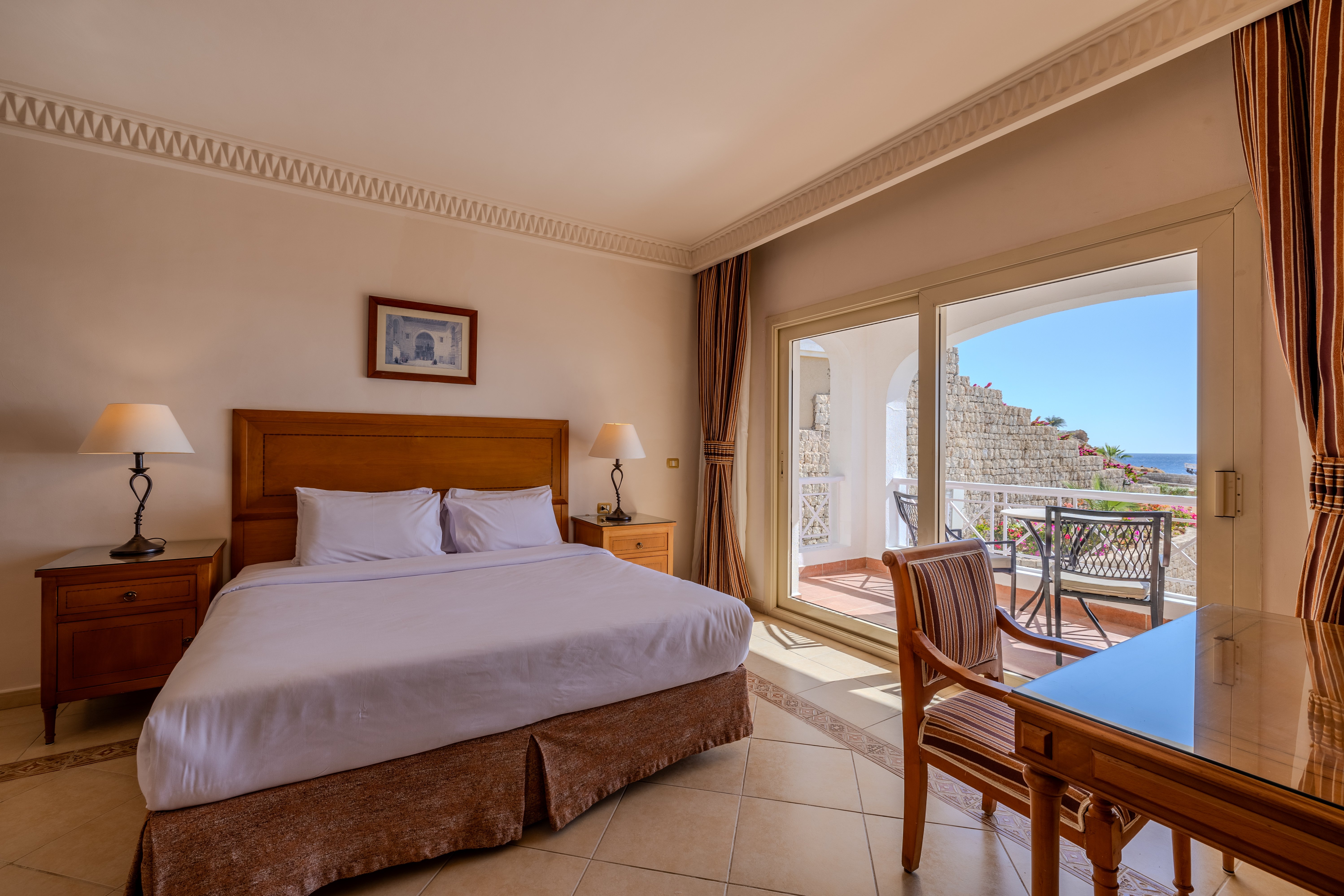 Standard, King Bed, Sea Front, Balcony
