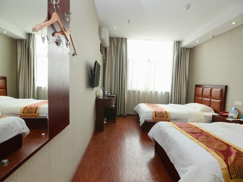 Room, Twin Beds, No Window، GreenTree Inn Hefei Fanhua Avenue Juece Building Business Hotel 2/2