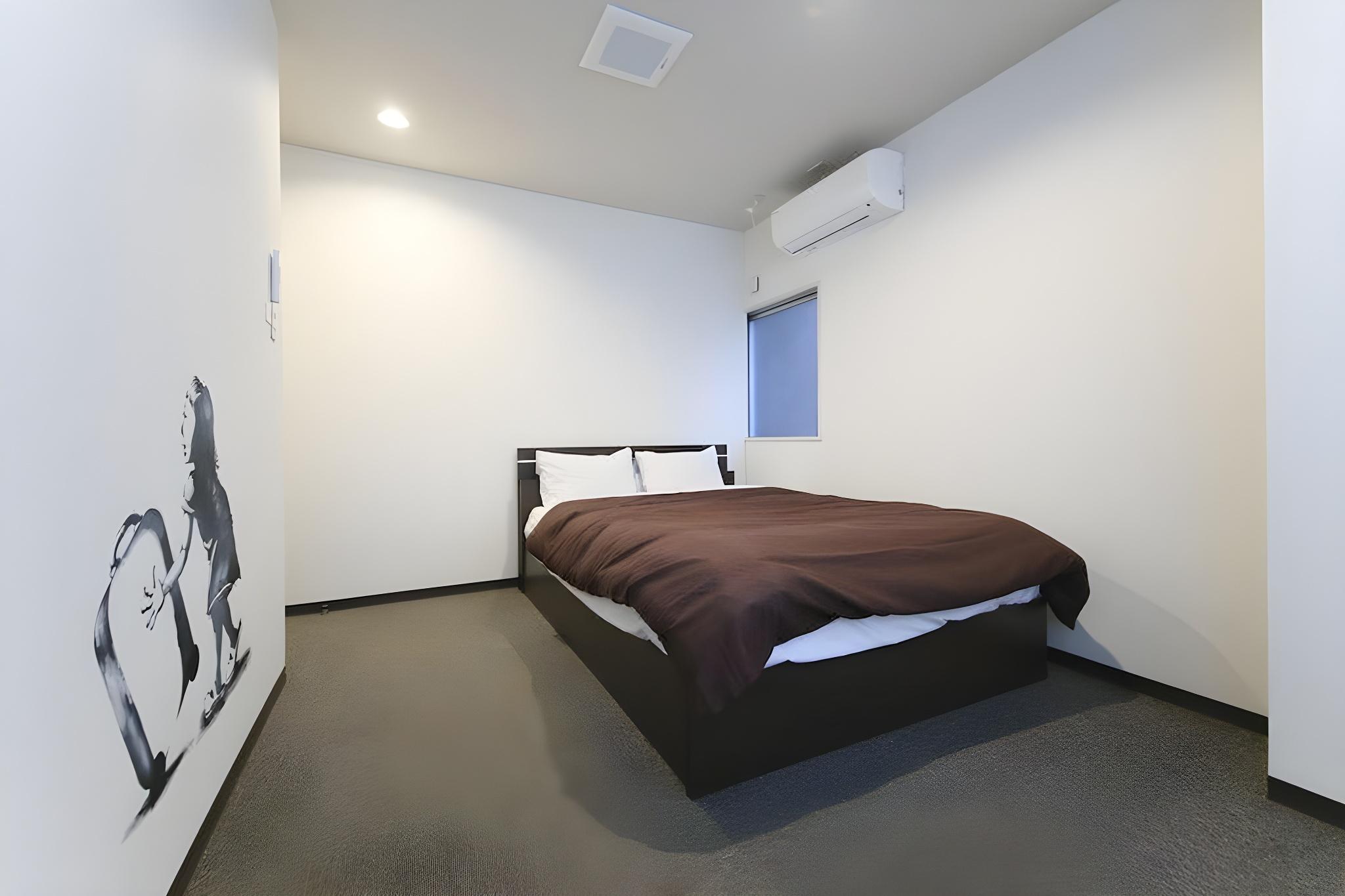 Room, Double Bed, Shared Bathroom