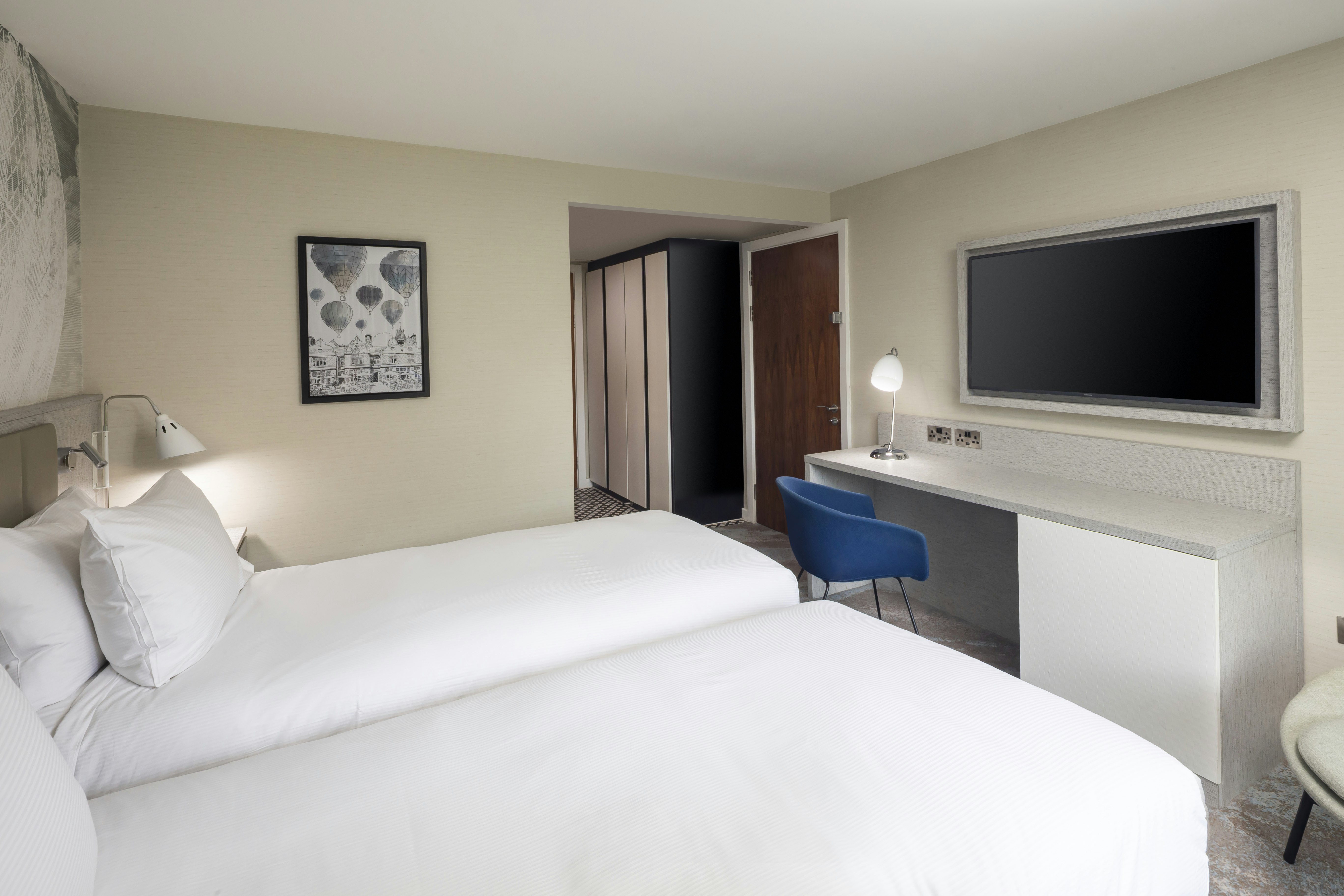 Plus, Twin Beds