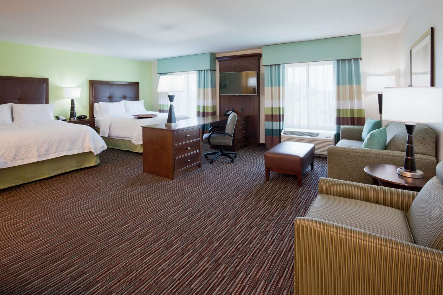 Studio, Suite, 2 Queen Beds