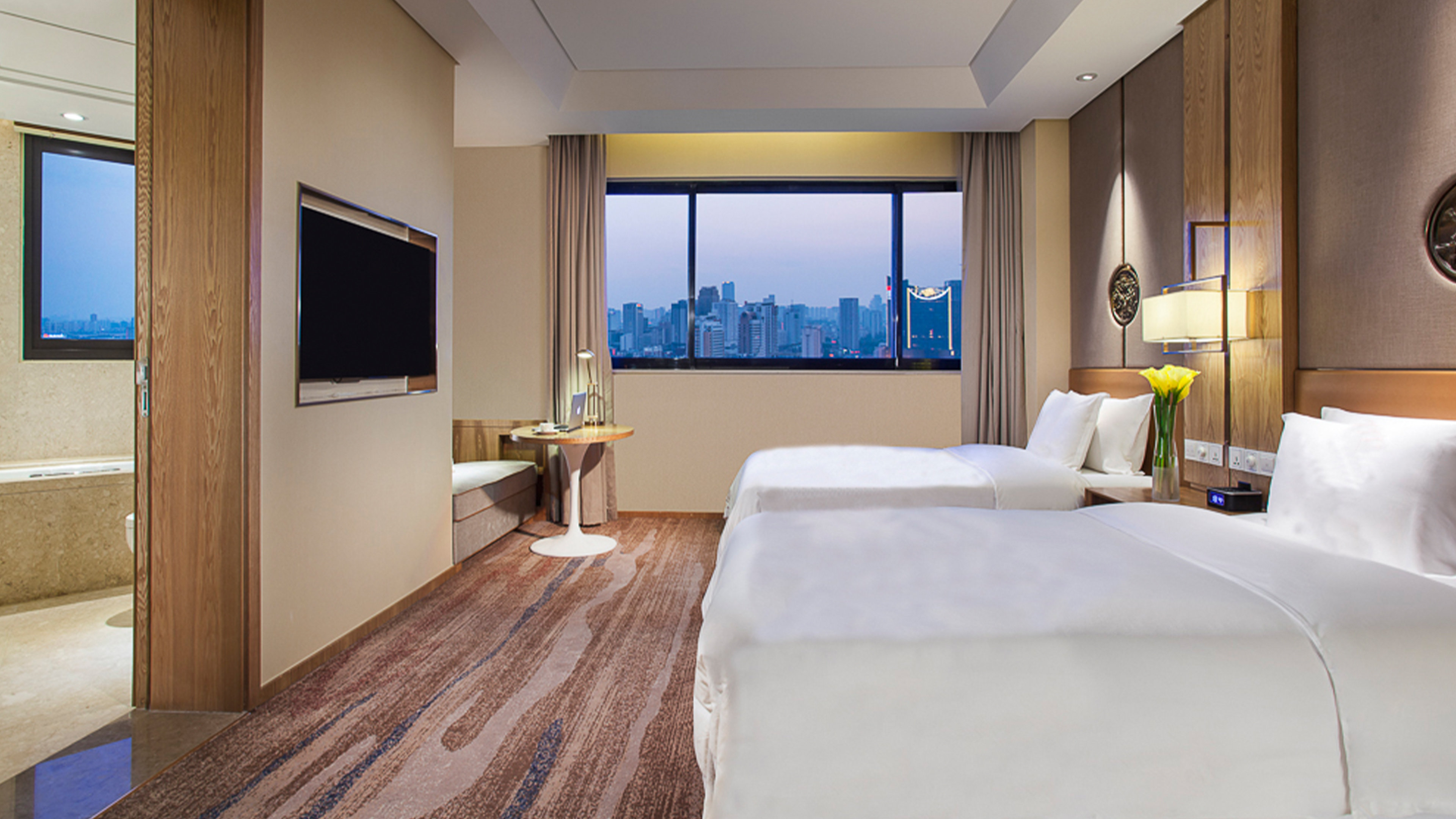 غرفة تنفيذية بسريرين منفصلين، Holiday Inn Hefei 6/7