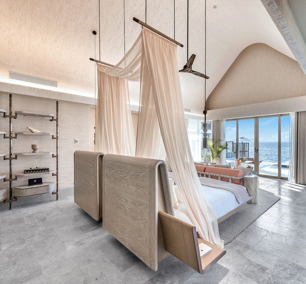 Pool, Ocean, Sunset, Villa, King Bed