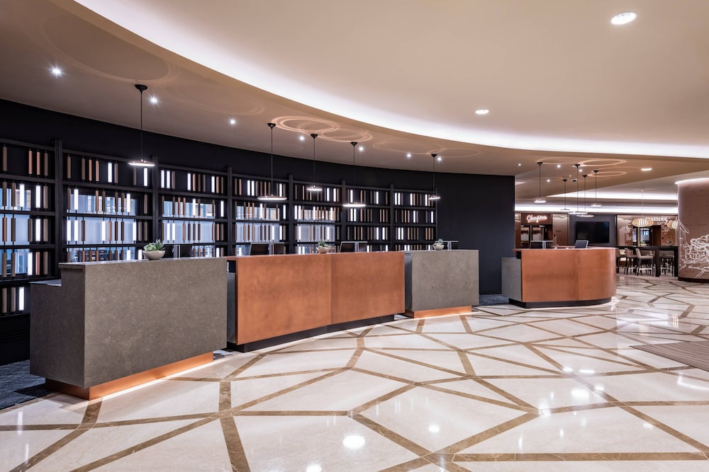 Lobby at Frankfurt Marriott Hotel, FRANKFURT