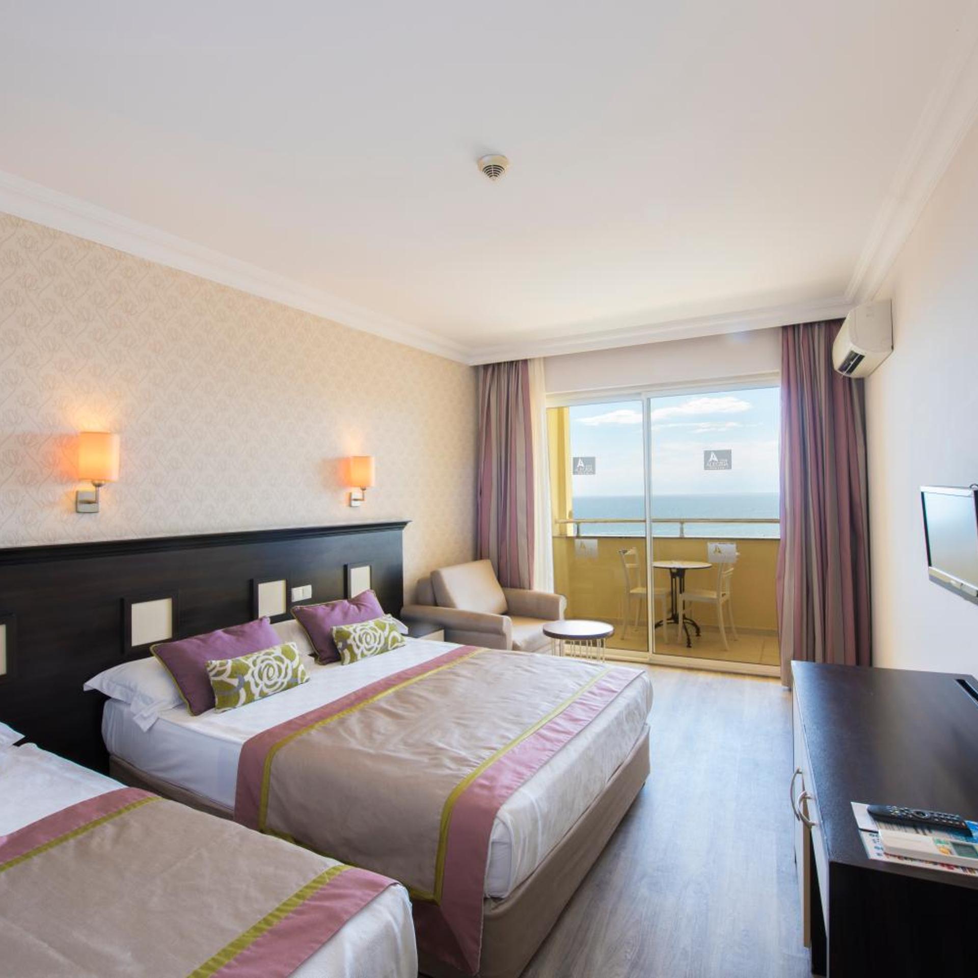 ROOM, DOUBLE BED, SEA VIEW