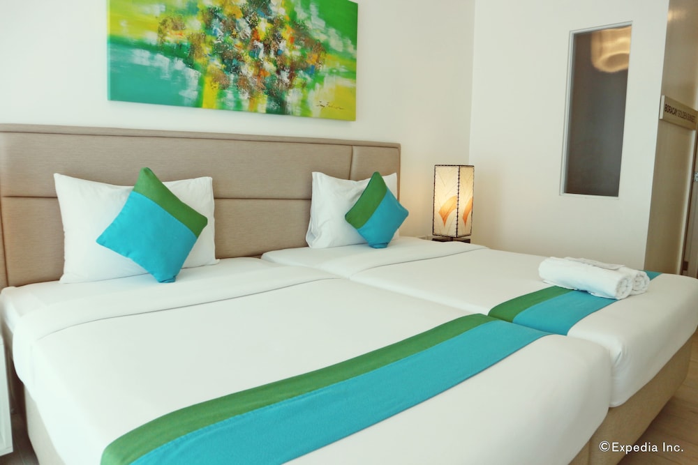 غرفة ديلوكس بسريرين مزدوجين، Lime Hotel Boracay 3/5