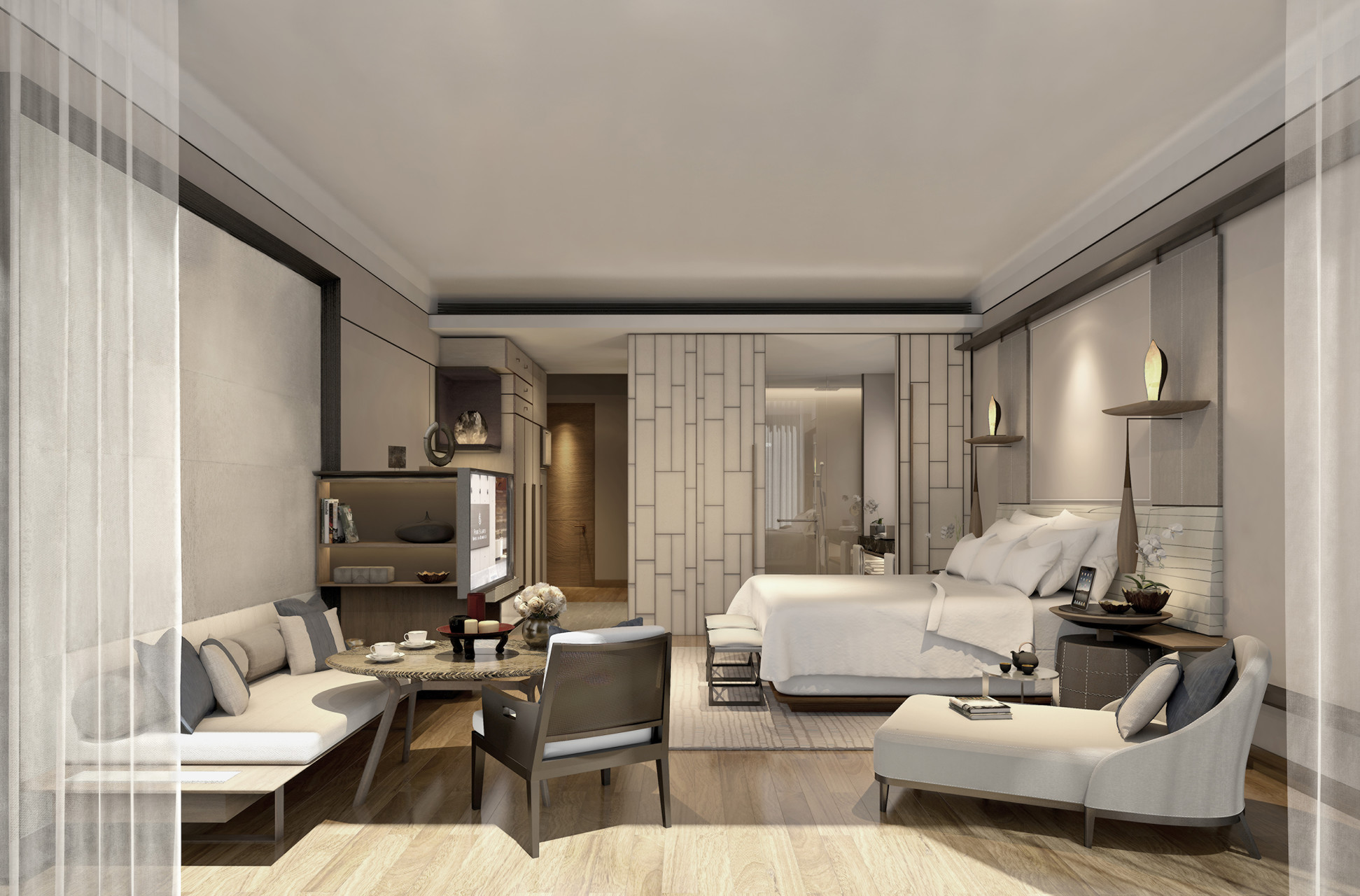 Room at Four Seasons Hotel Bangkok at Chao Phraya River, BANGKOK