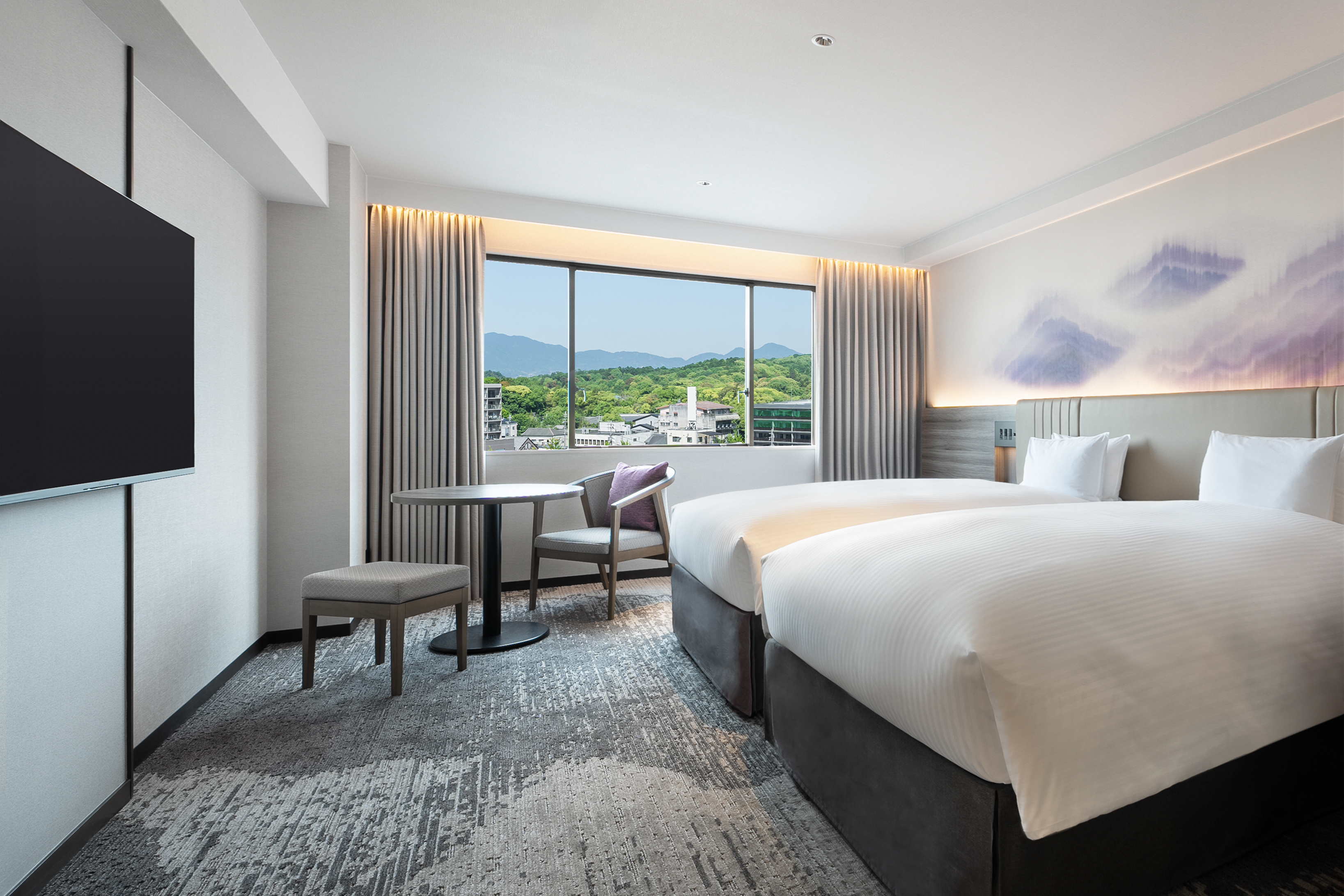 Superior, Single, Twin Beds, Two Extra Beds, City Side