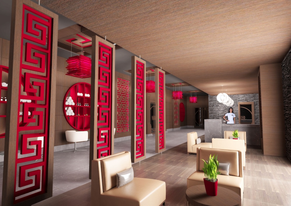 Lobby at Sunmelia Beach Resort Hotel & Spa, KIZILAGAC