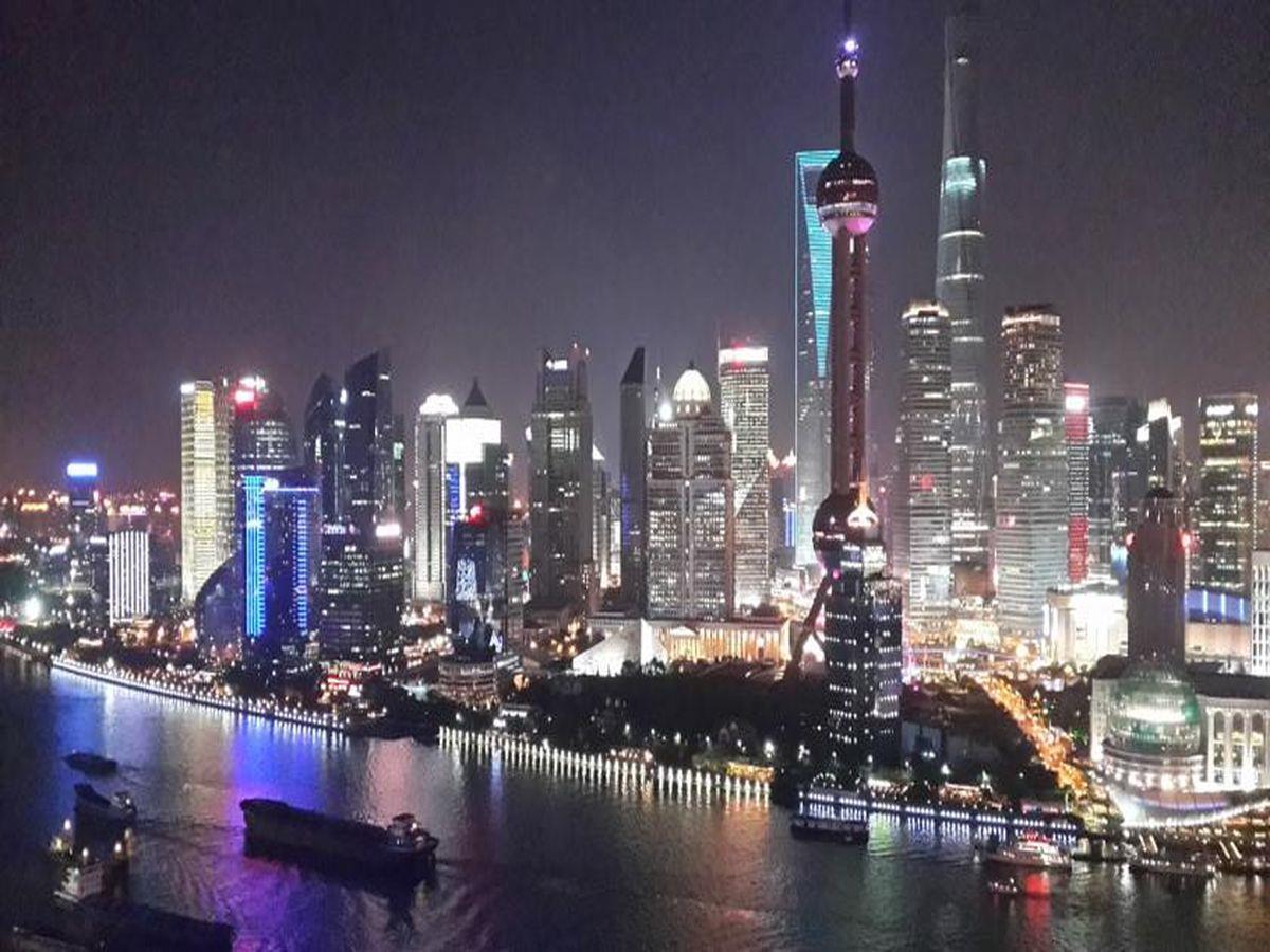 Shanghai Bund South China Harbour View