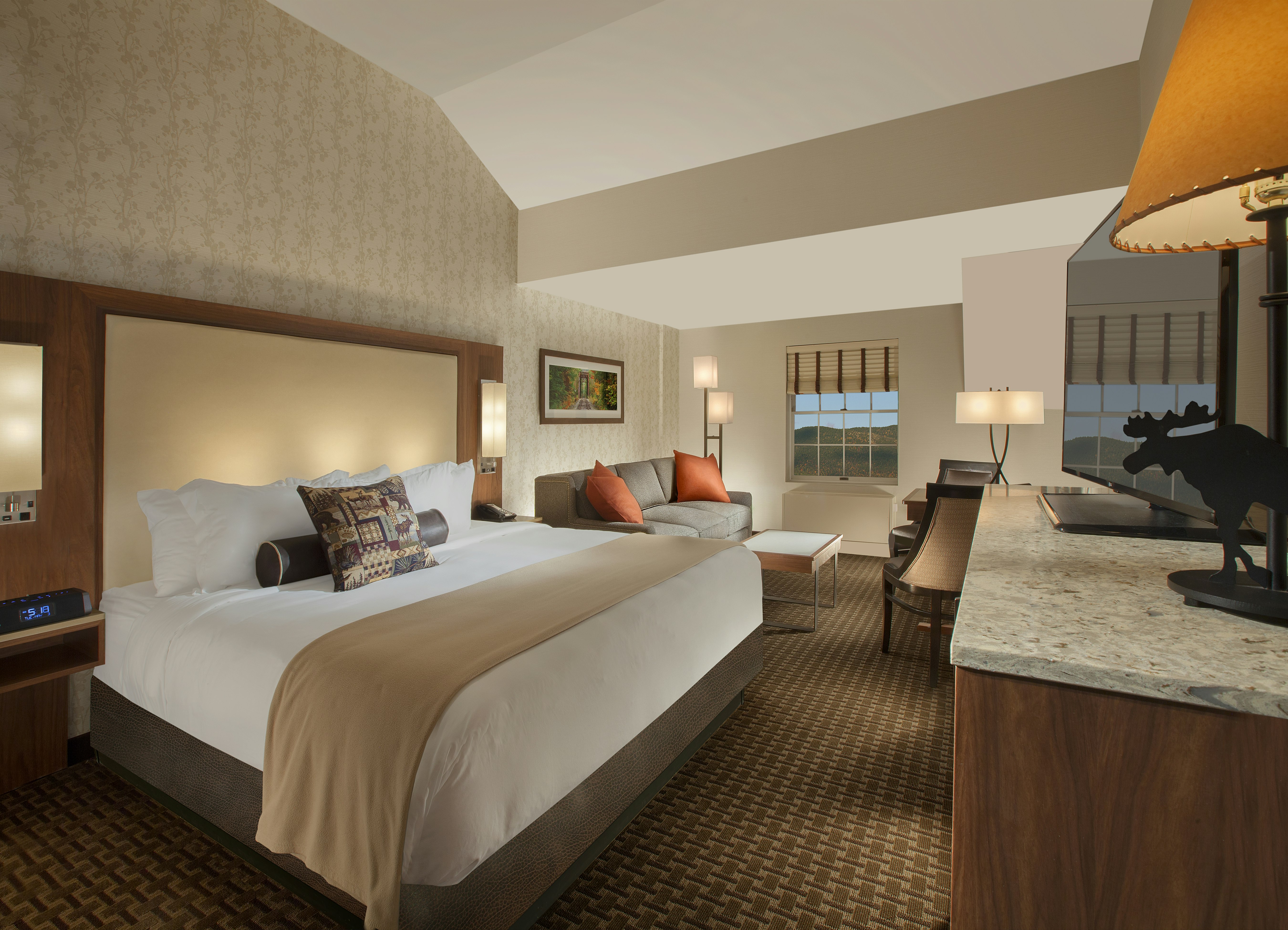 Room, King Bed, Sofa