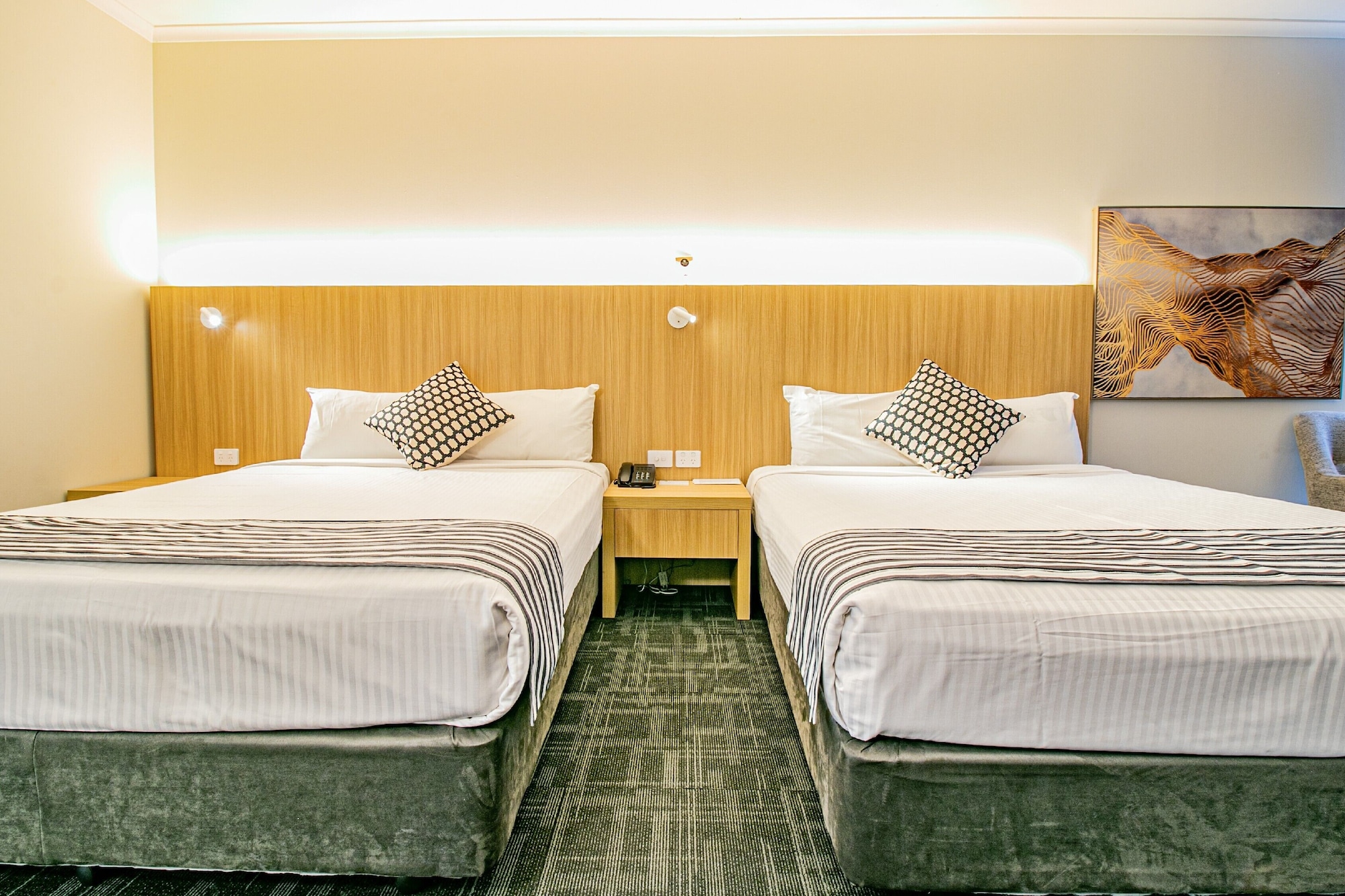 ROOM, TWIN BEDS, RESORT SIDE