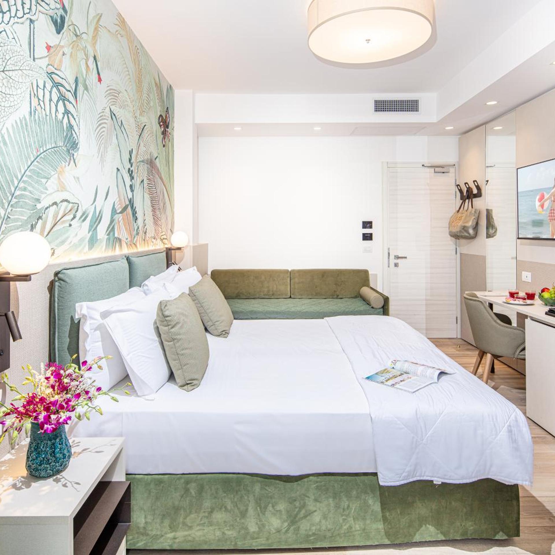 غرفة بسرير مزدوج بشرفة، Life Hotel 4/6