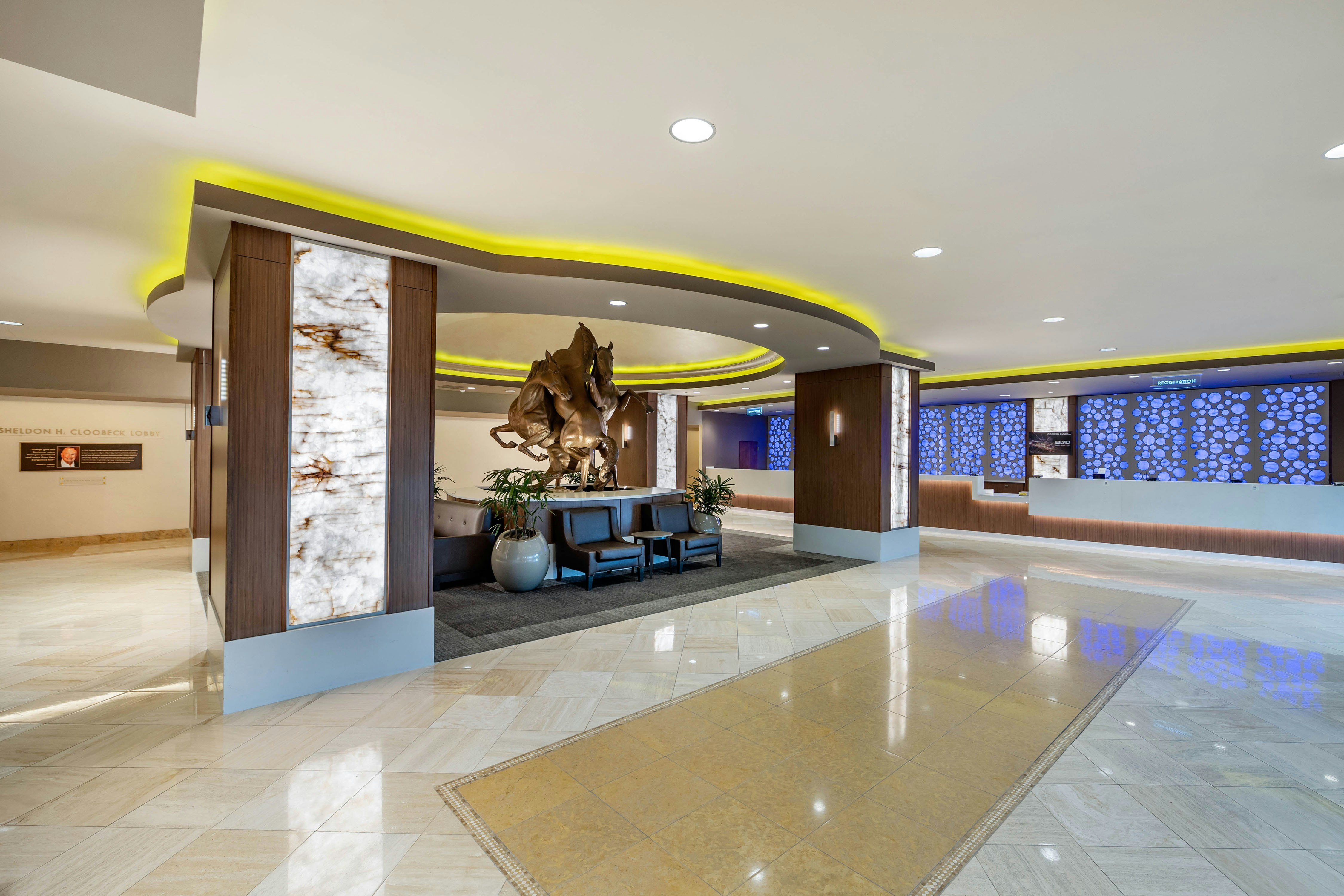 Lobby at Hilton Vacation Club Polo Towers Las Vegas, LAS VEGAS - NV