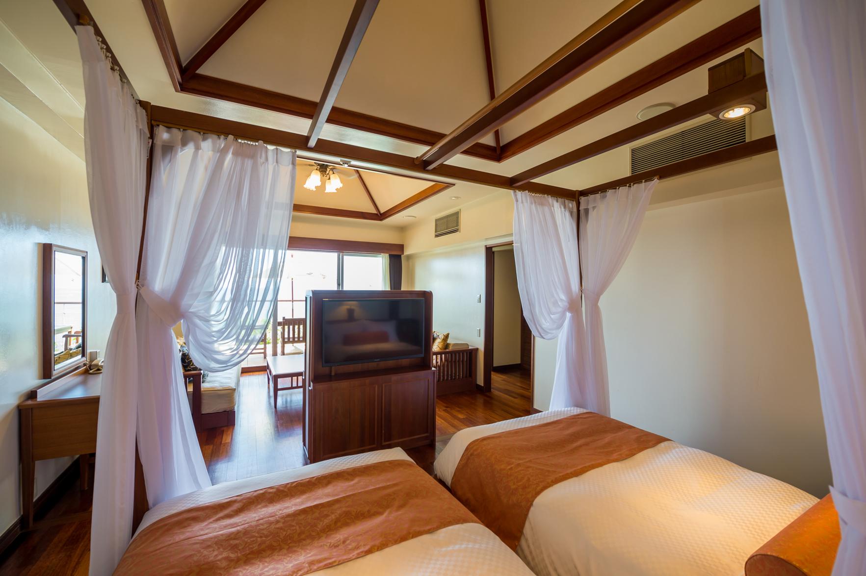 Semi Room, Suite, 2 Semi Double Beds
