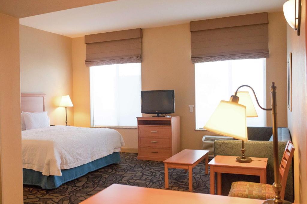 جناح بسرير كينج مع أريكة، Hampton Inn and Suites Lathrop 2/4