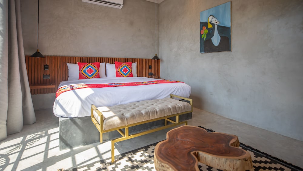 غرفة بسرير كينج بشرفة، Turquoise Tulum Hotel 7/10