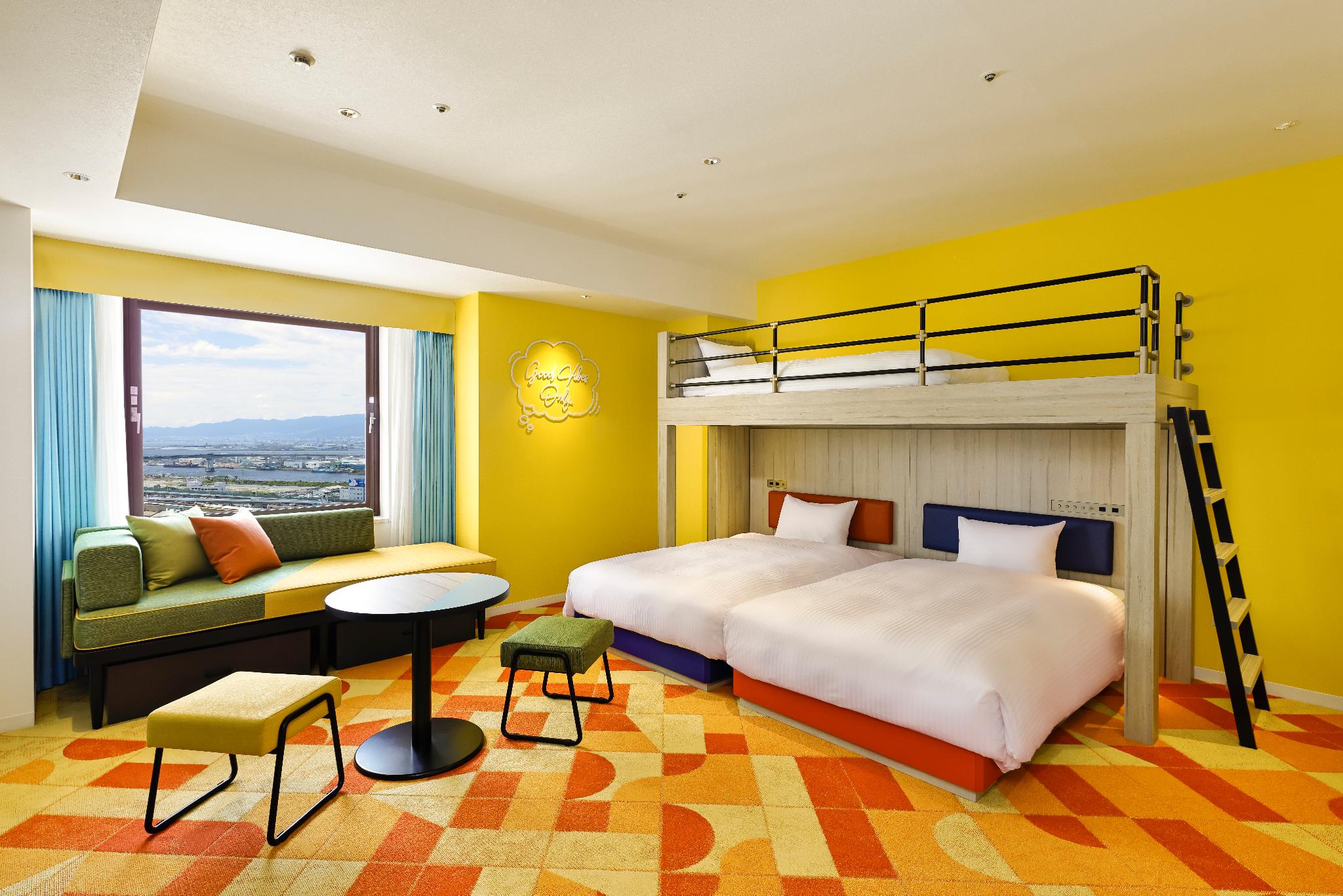 Select, Triple, Bunk Bed, with View