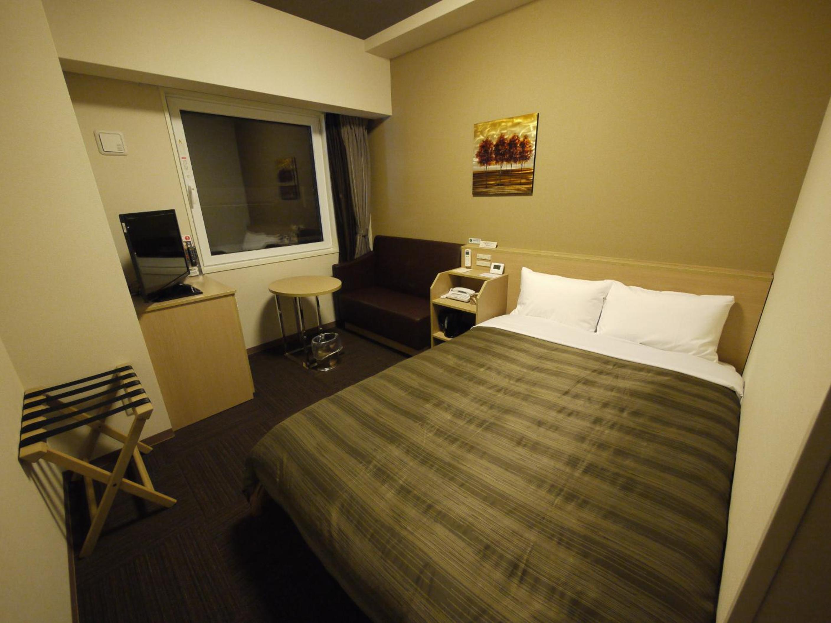 غرفة بسرير مزدوج للمدخنين، Hotel Route-Inn Ishinomaki Chuo 2/6