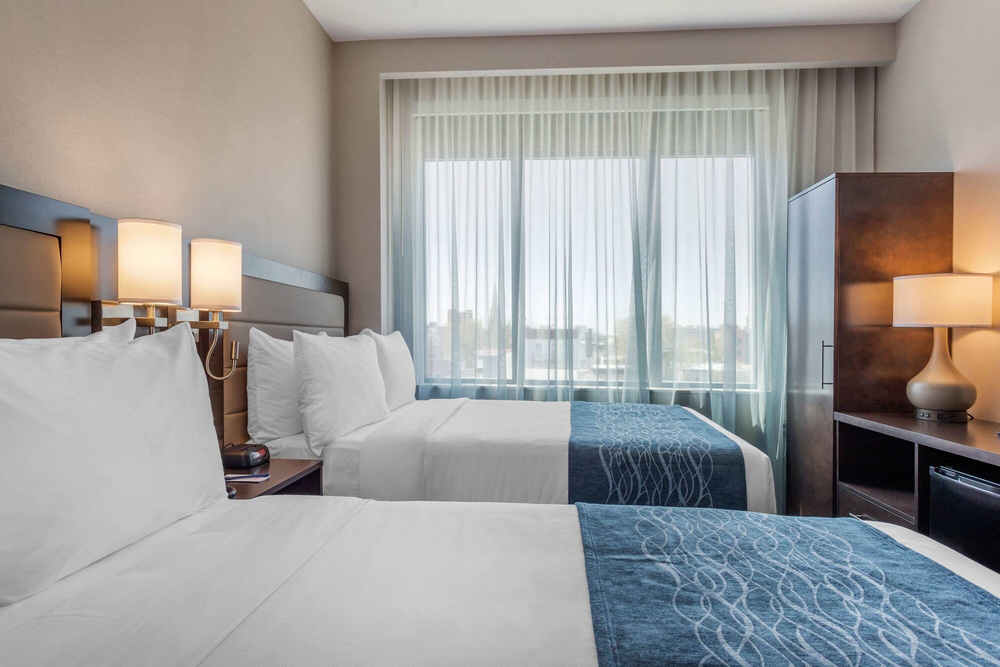 Upgrade, 2 Double Beds، Comfort Inn Prospect Park-Brooklyn 10/10