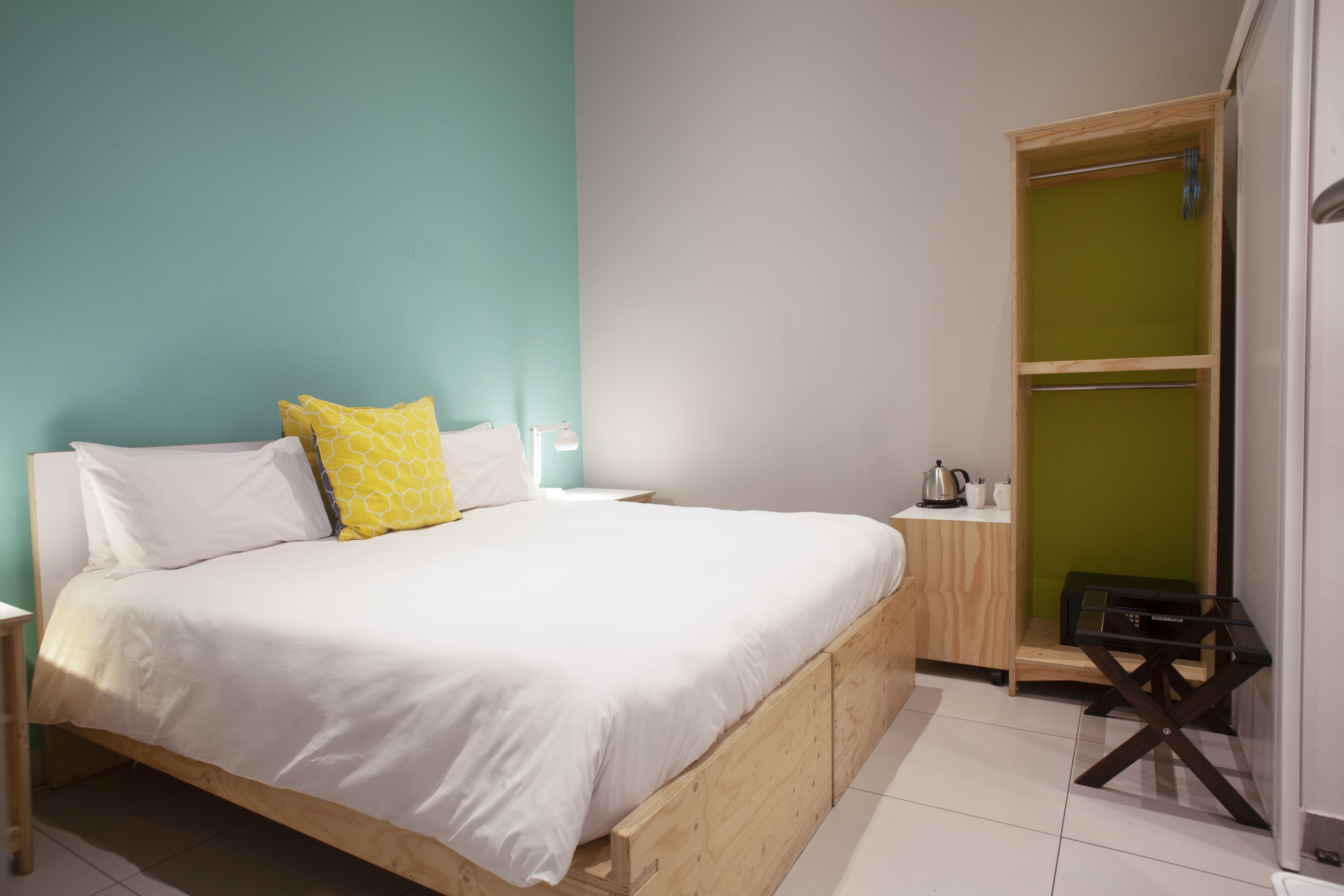 Interior, Double Bed, No Window