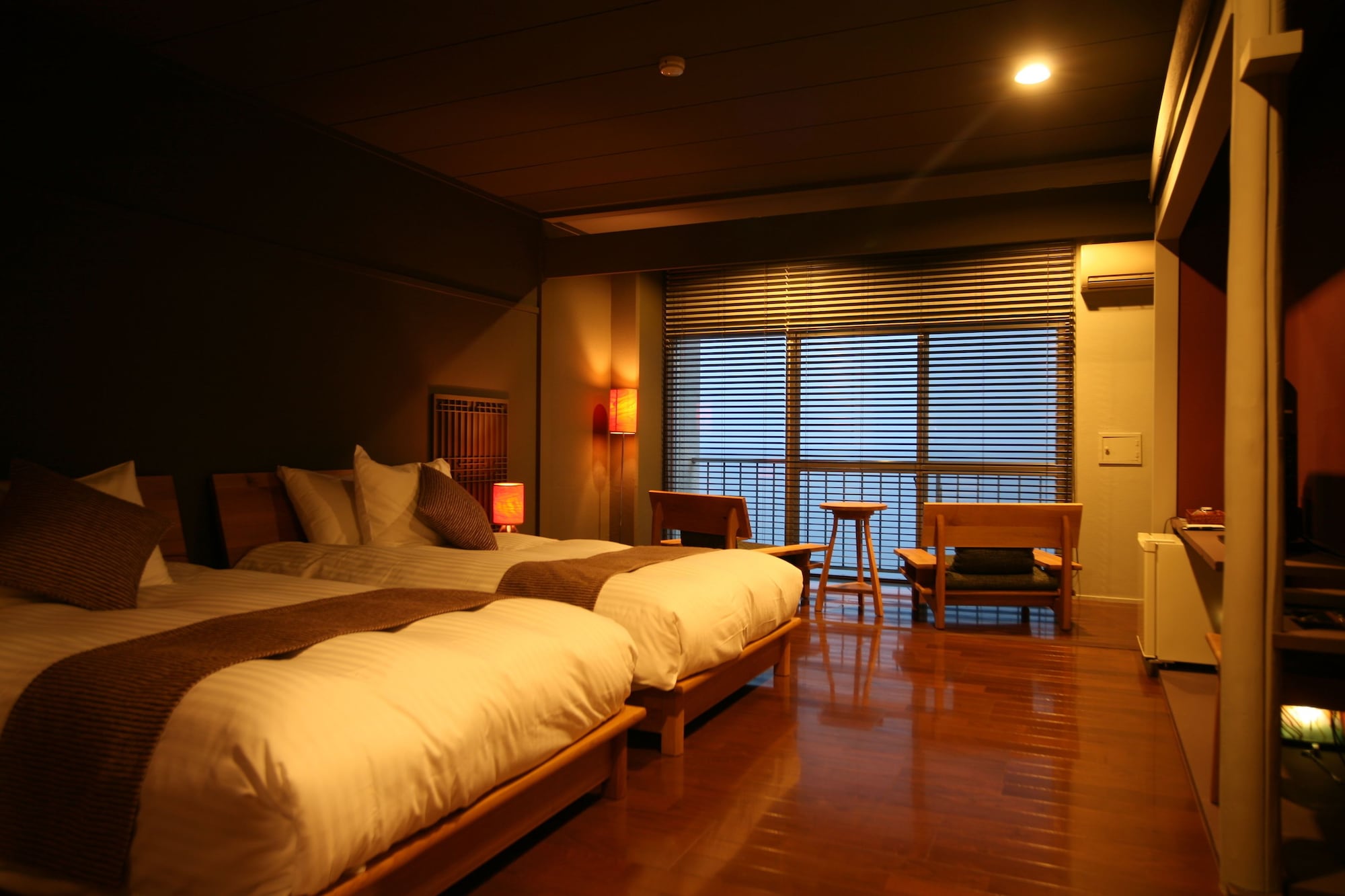 Deluxe, Twin Beds, Outdoor Bath