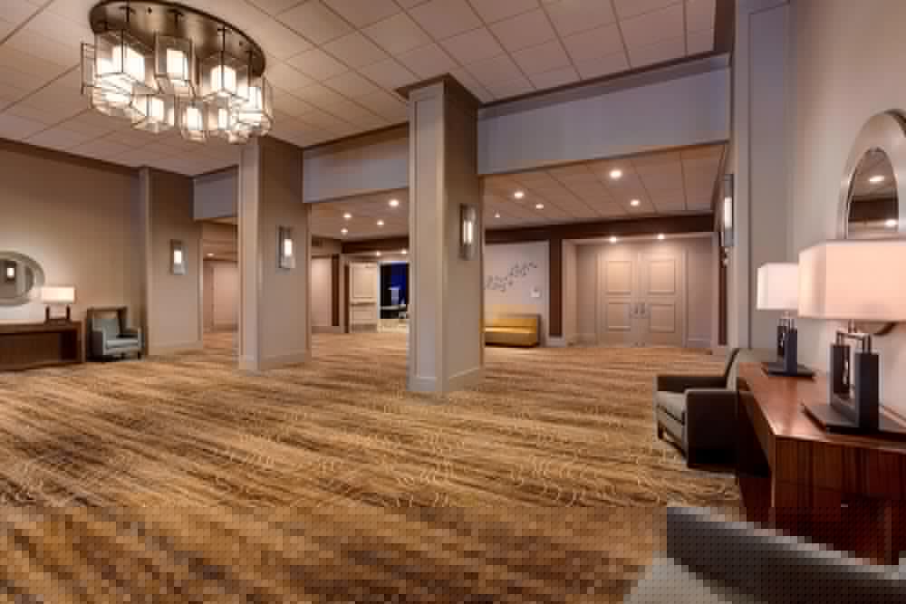 Lobby at Houston Airport Marriott At George Bush Intercontinental, HOUSTON - TX
