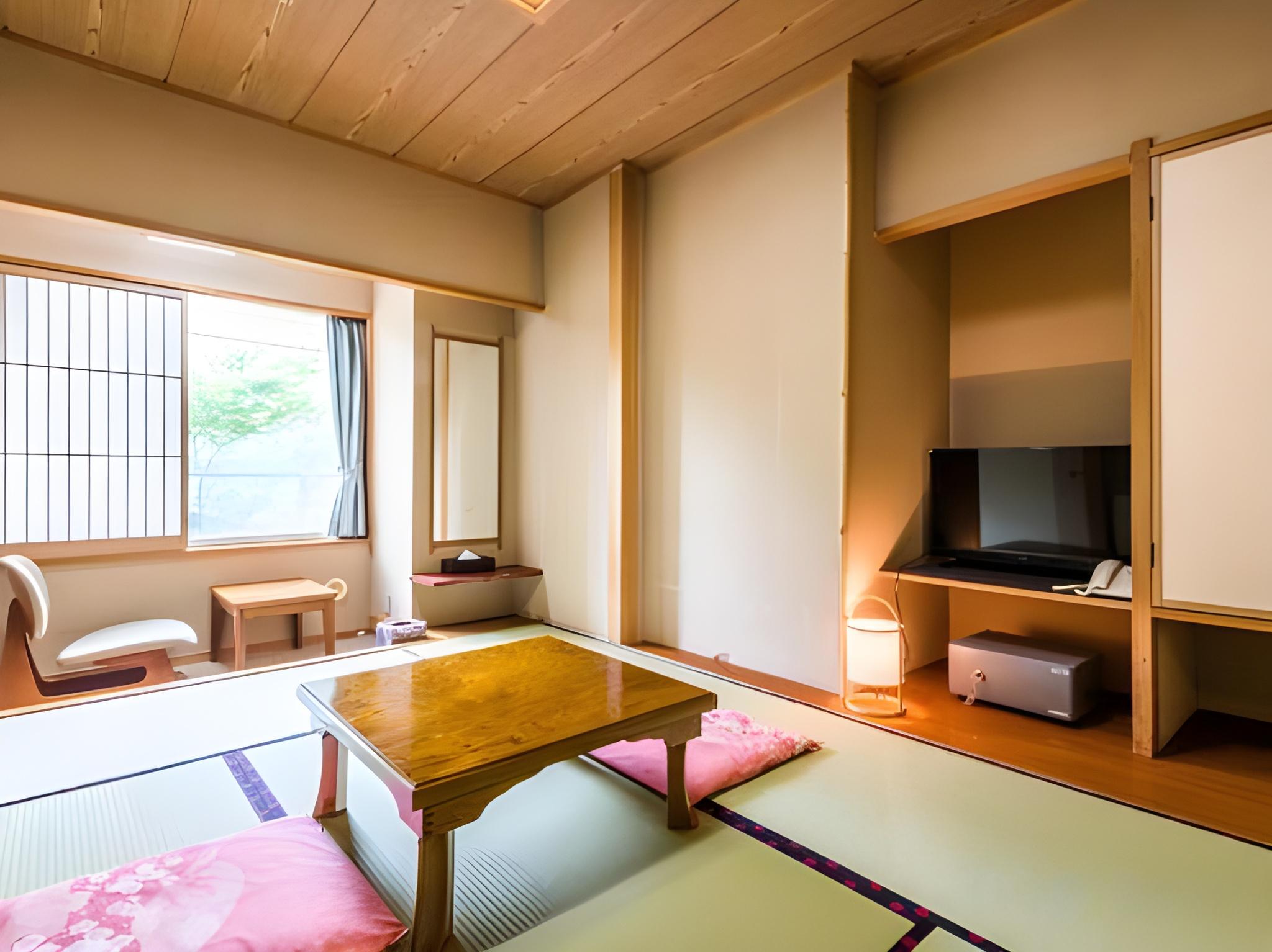 Interior, Economy, 2 Futon Beds, Tatami, New Bathroom