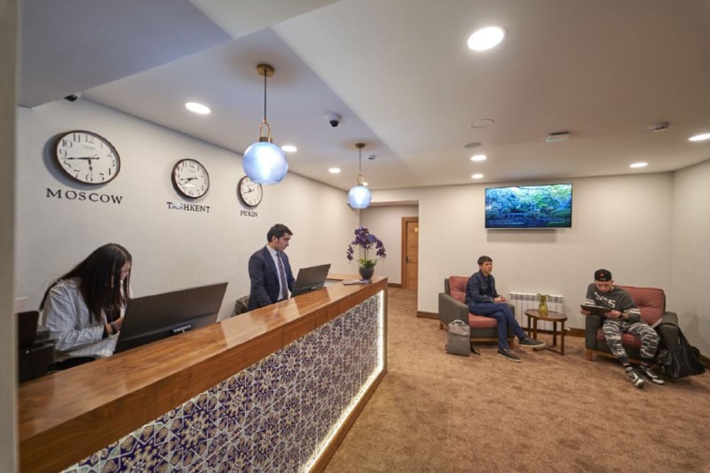 Lobby at Asli Makon Hotel, TASHKENT
