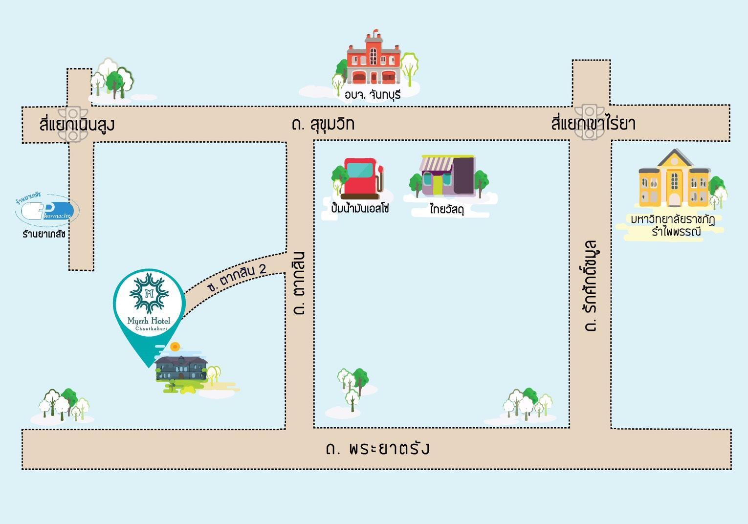 Myrrh Hotel Chanthaburi 9/28