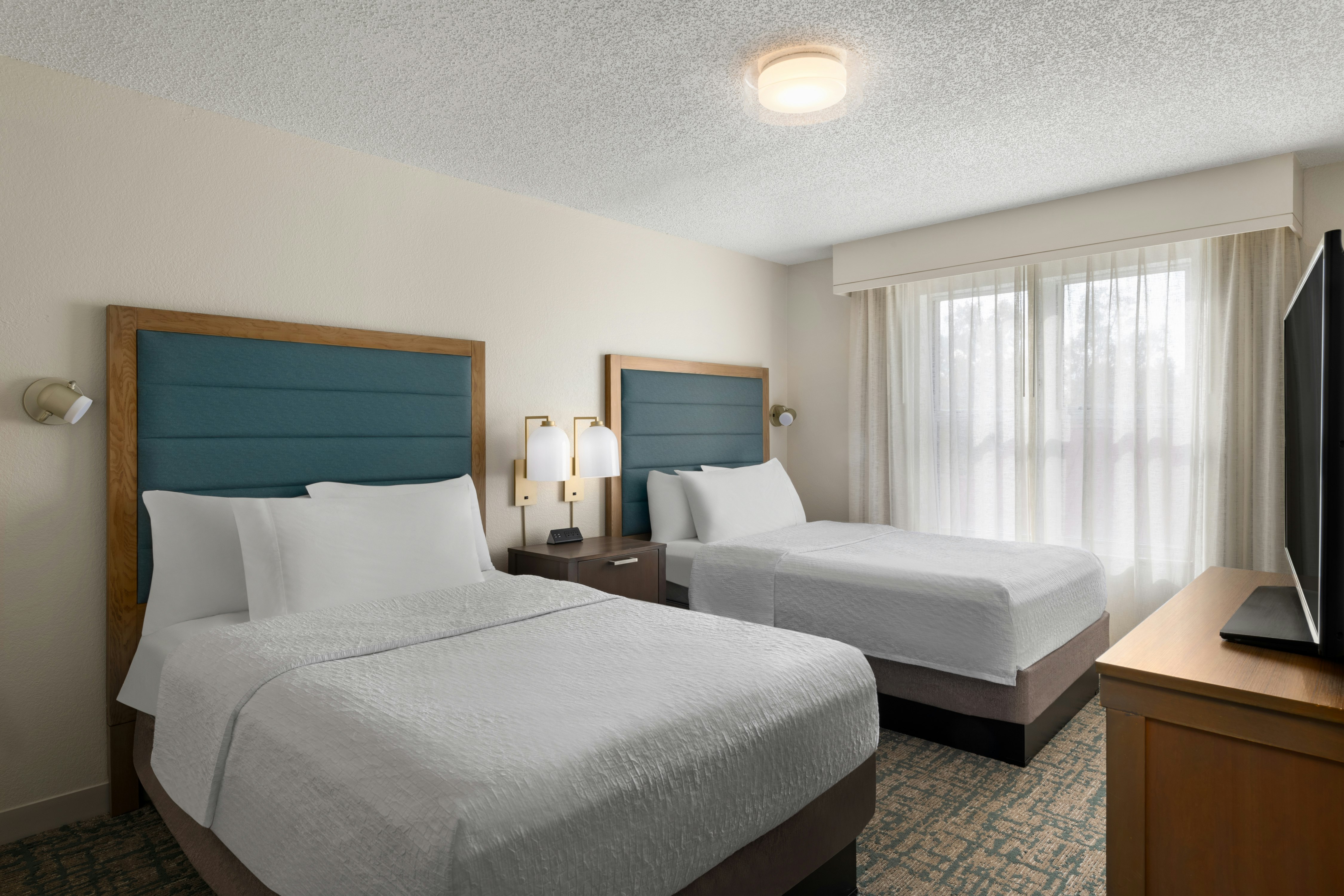 2 Bedrooms, Suite, 1 King or 2 Queen Beds، Homewood Suites by Hilton Lake Mary Orlando North 3/7