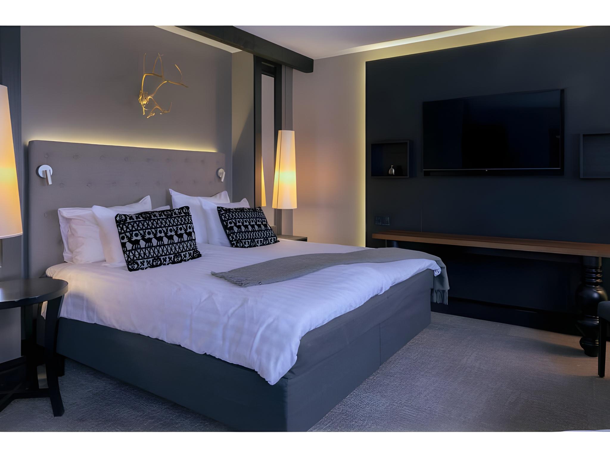Northern, Deluxe, Double Bed, Sauna