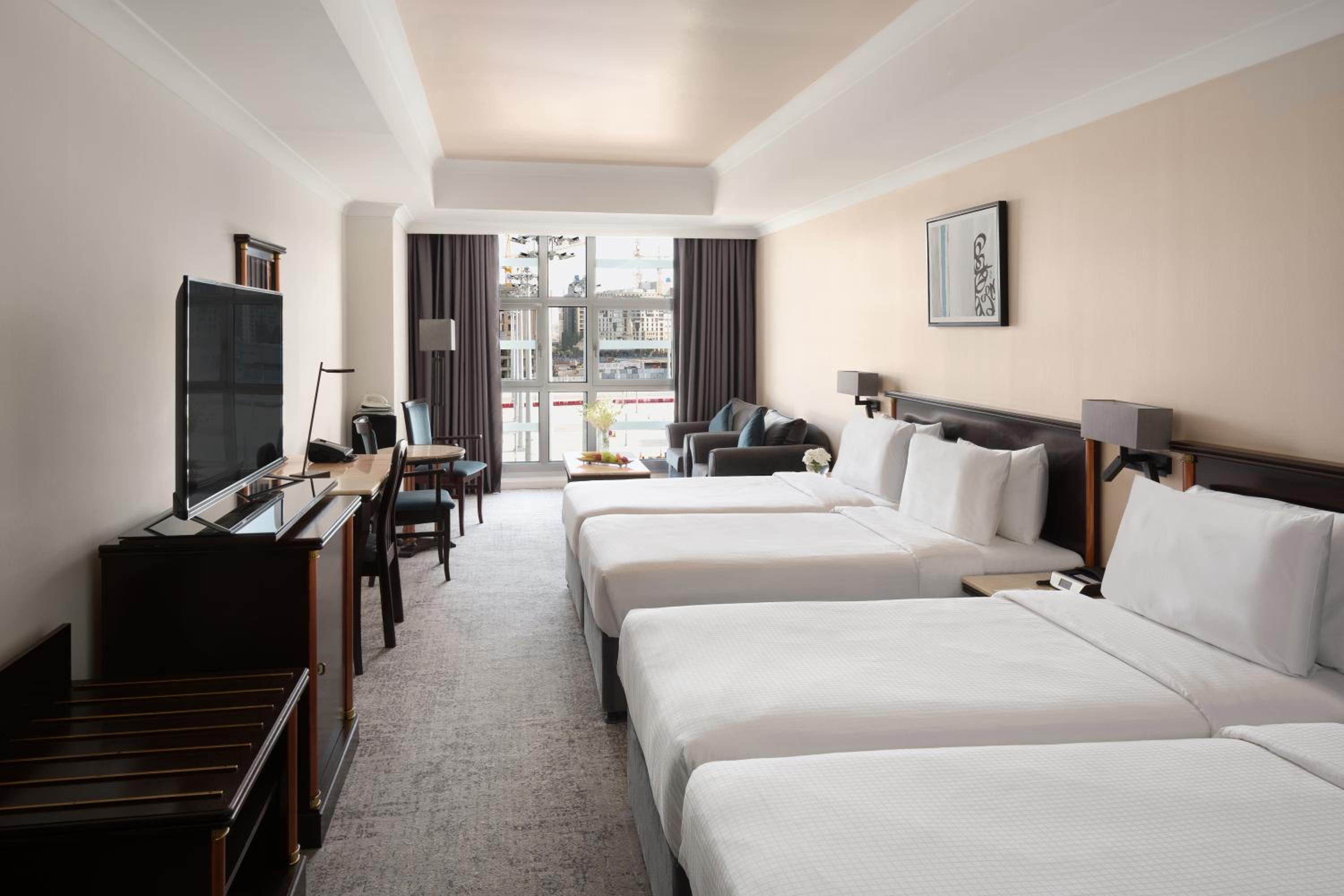 Superior, Quadruple, 4 Beds, Partial Haram View