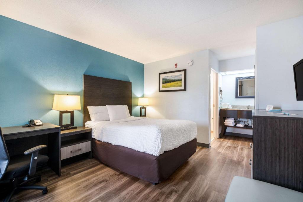 غرفة مفردة، Clarion Inn Cleveland near University 4/10