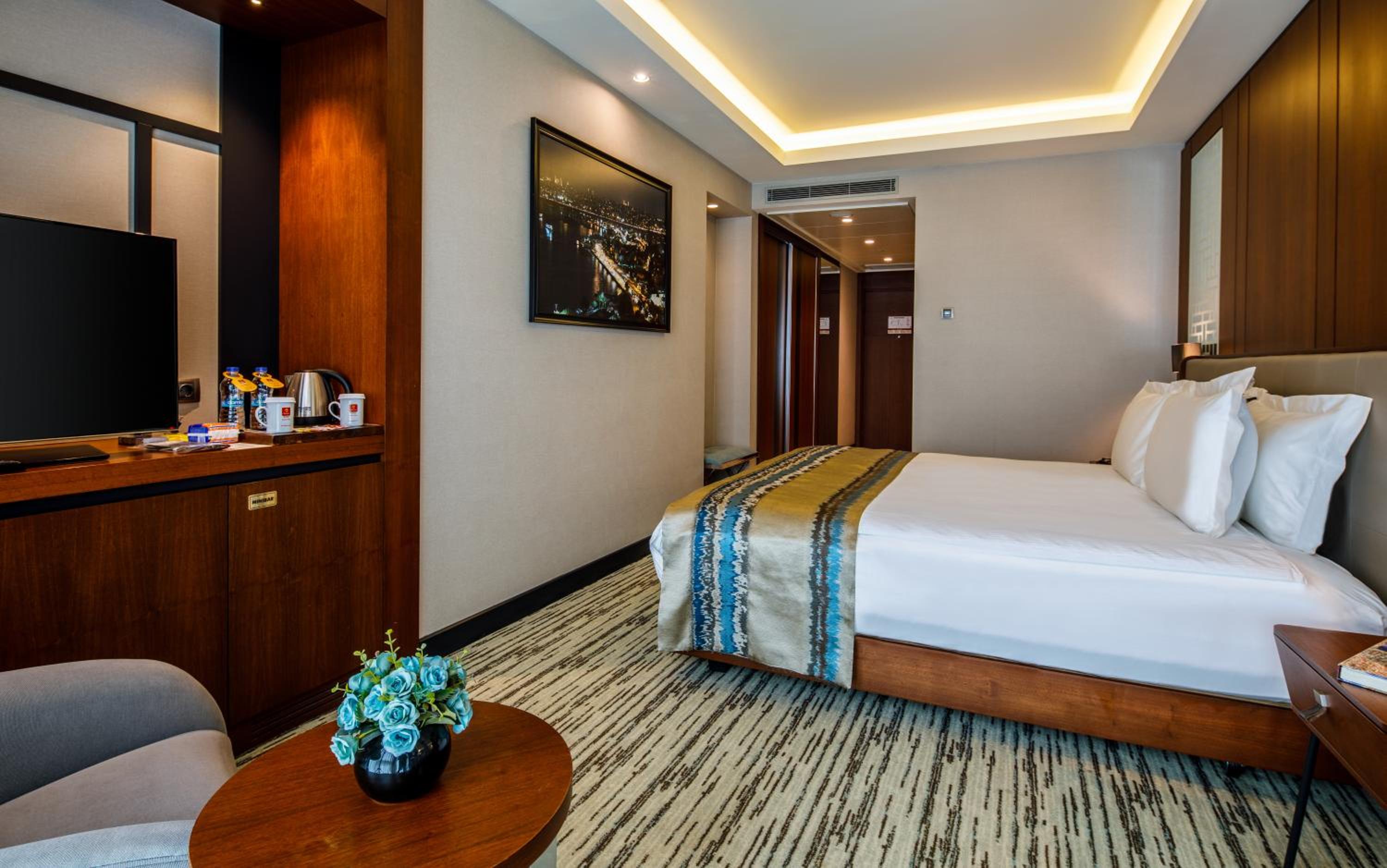 غرفة ديلوكس مزدوجة بإطلالة على البحر، Arise Hotel Golden Horn 2/6