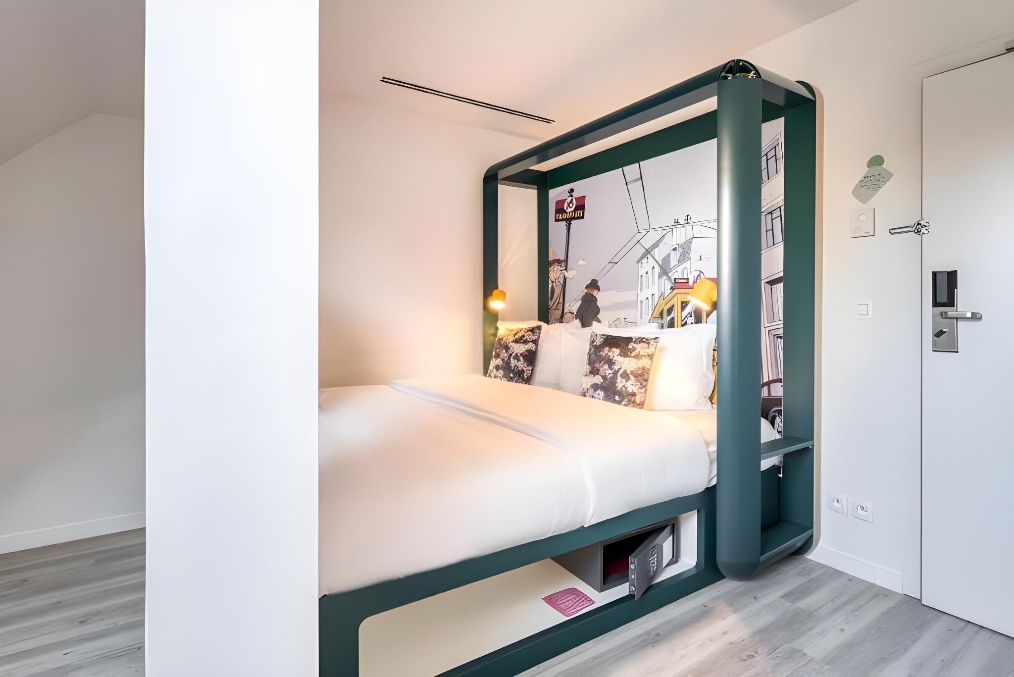 غرفة قياسية بسرير كوين، B&B Hotel Brussels Centre Louise 2/2