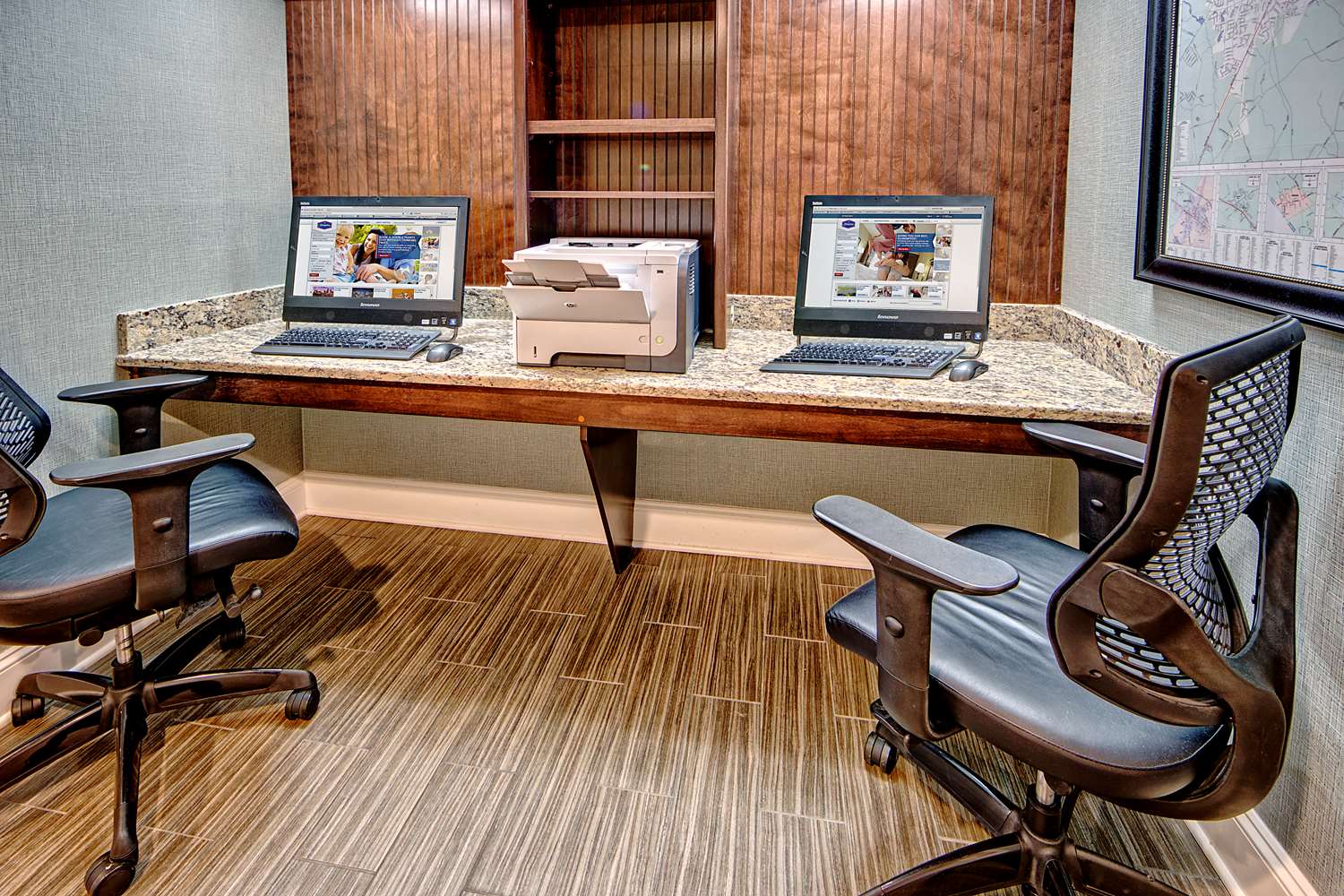 work area